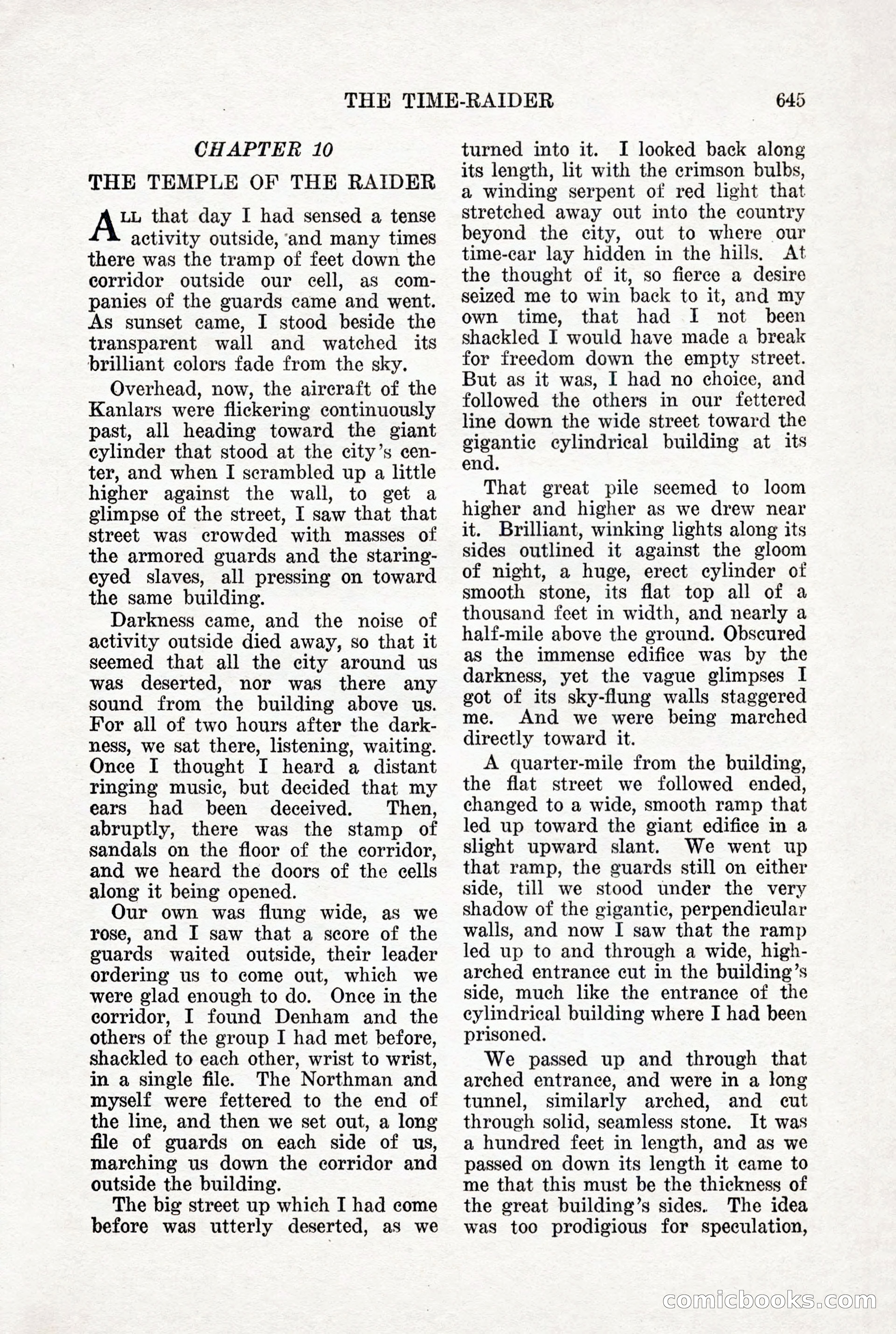 Weird Tales, Vol. X, No. 5 — page 71 of 148