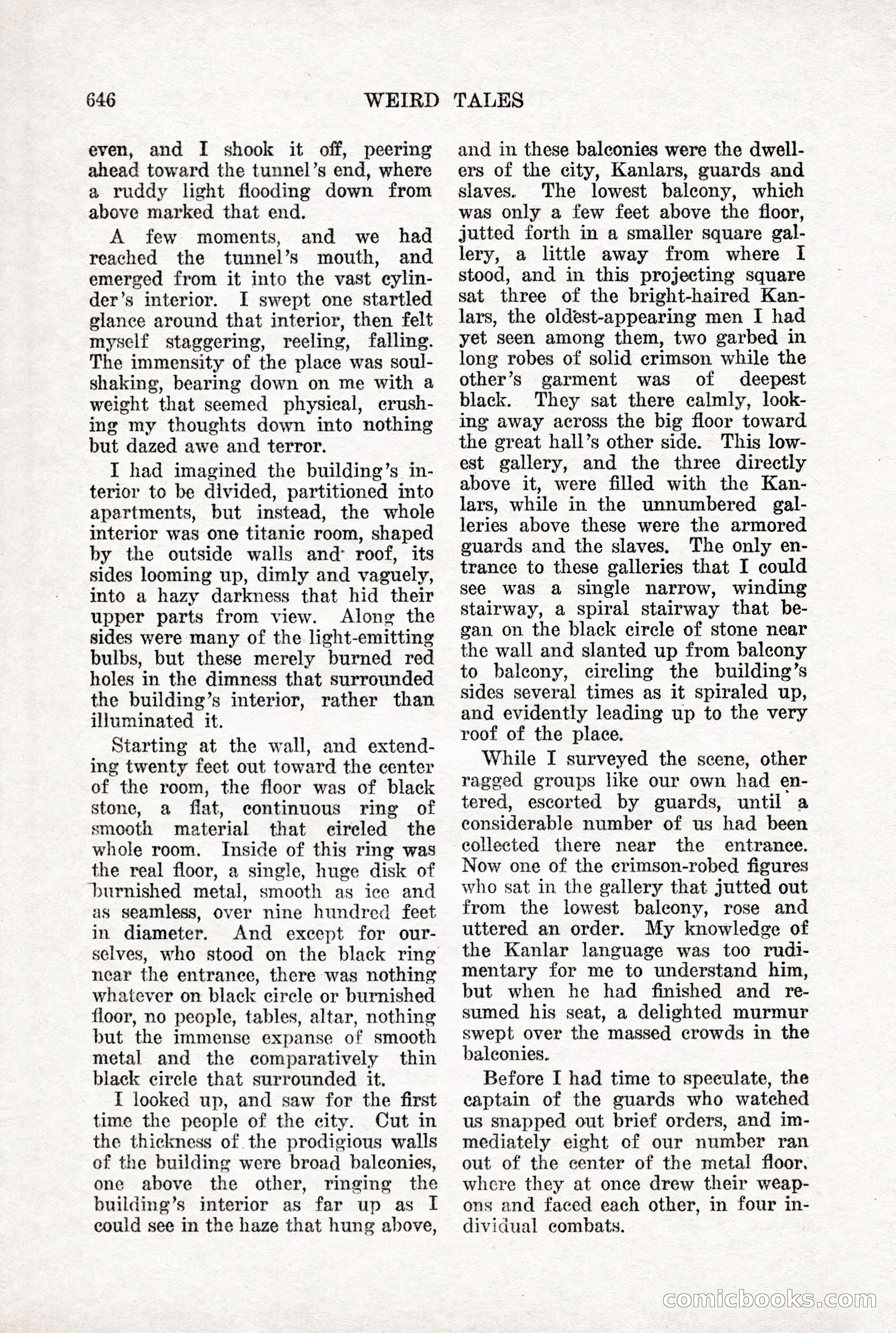 Weird Tales, Vol. X, No. 5 — page 72 of 148