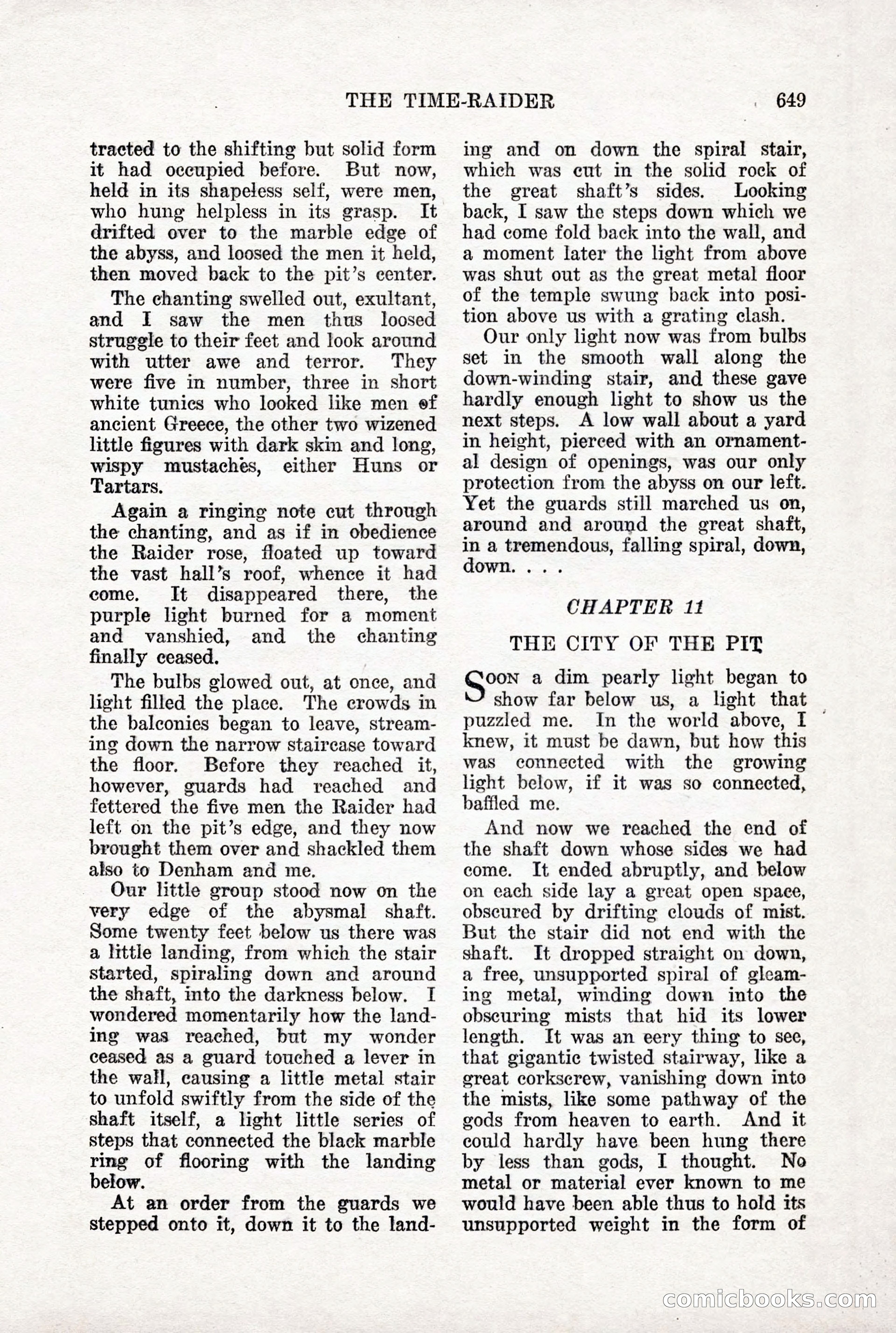 Weird Tales, Vol. X, No. 5 — page 75 of 148