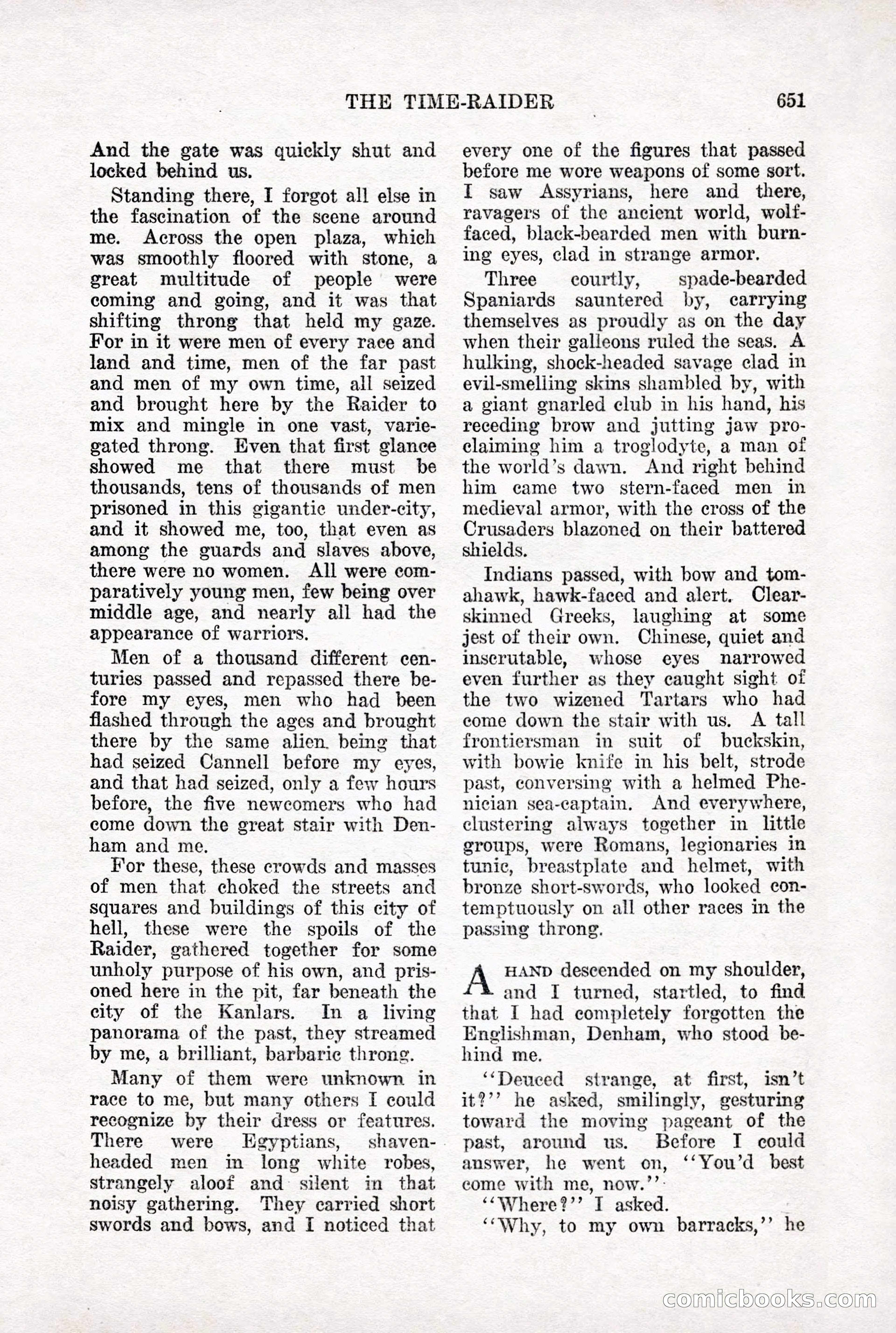 Weird Tales, Vol. X, No. 5 — page 77 of 148