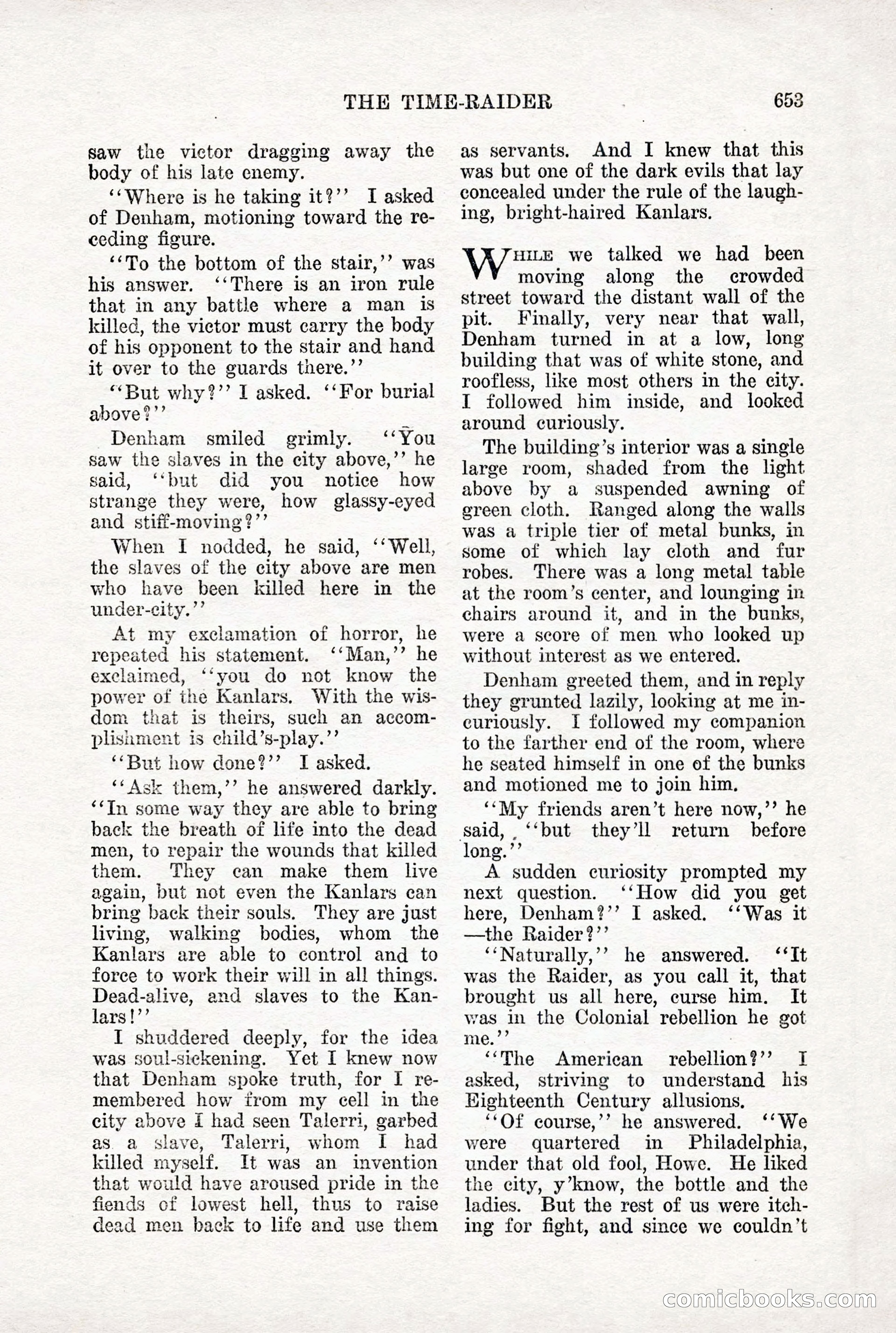 Weird Tales, Vol. X, No. 5 — page 79 of 148