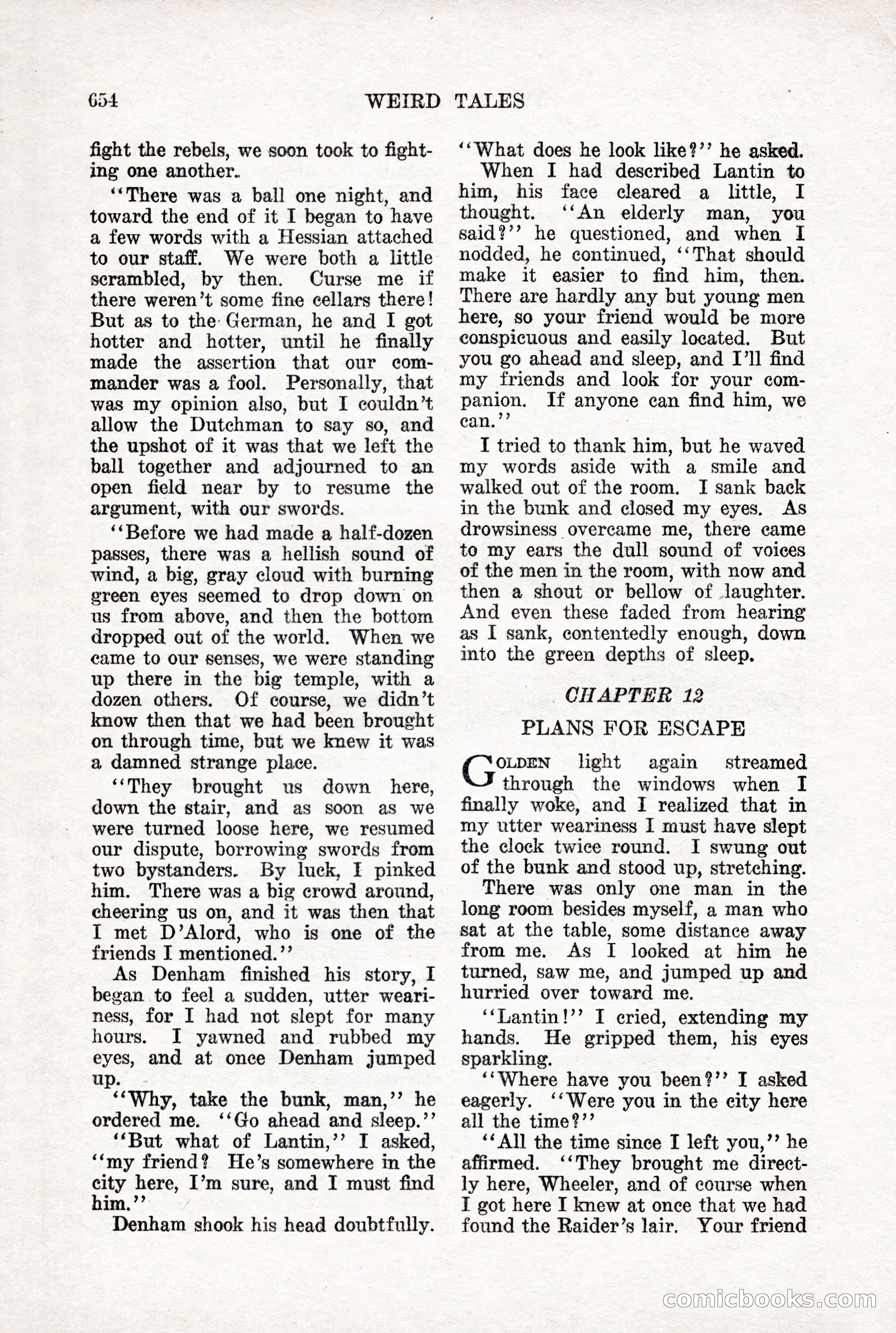 Weird Tales, Vol. X, No. 5 — page 80 of 148