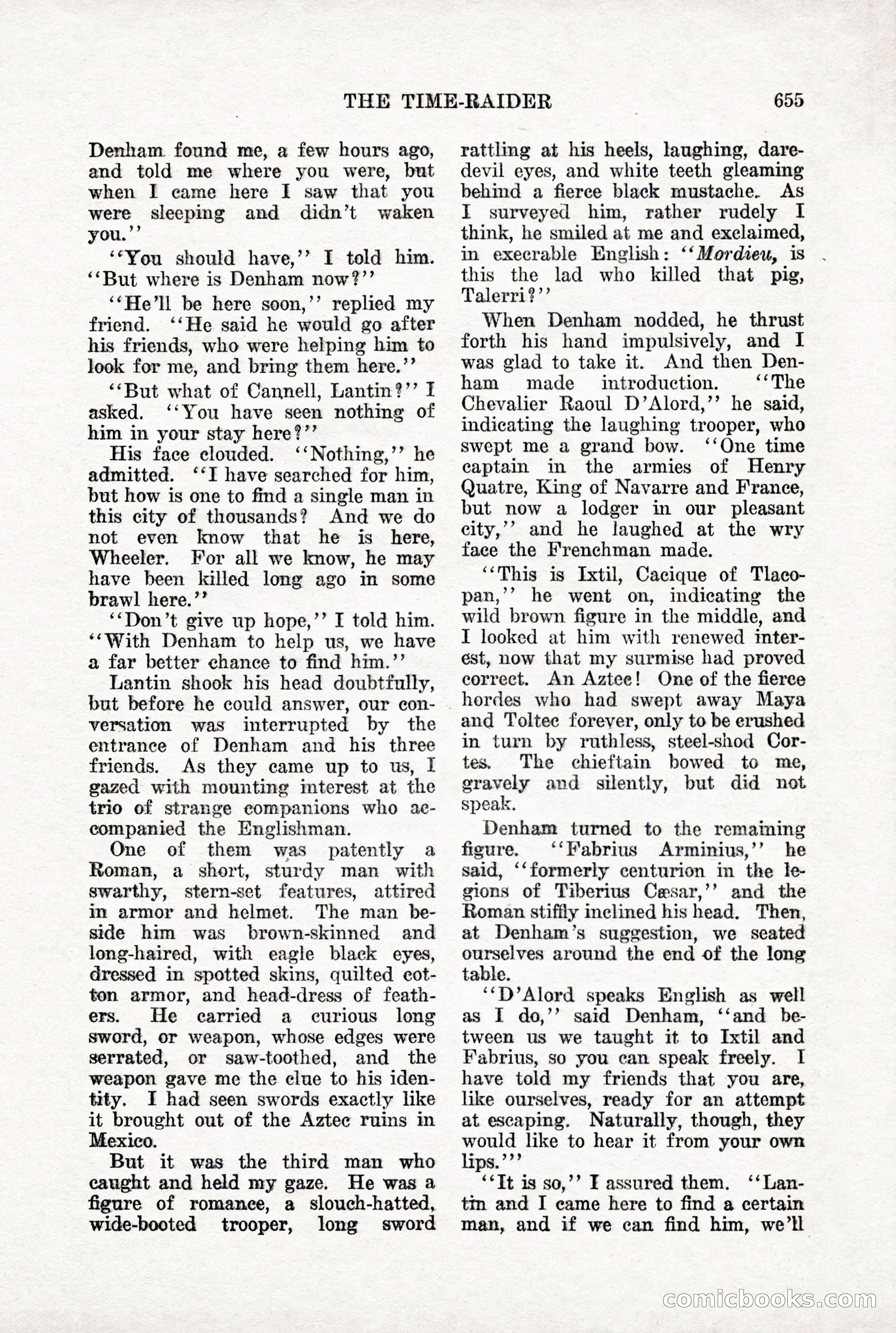 Weird Tales, Vol. X, No. 5 — page 81 of 148