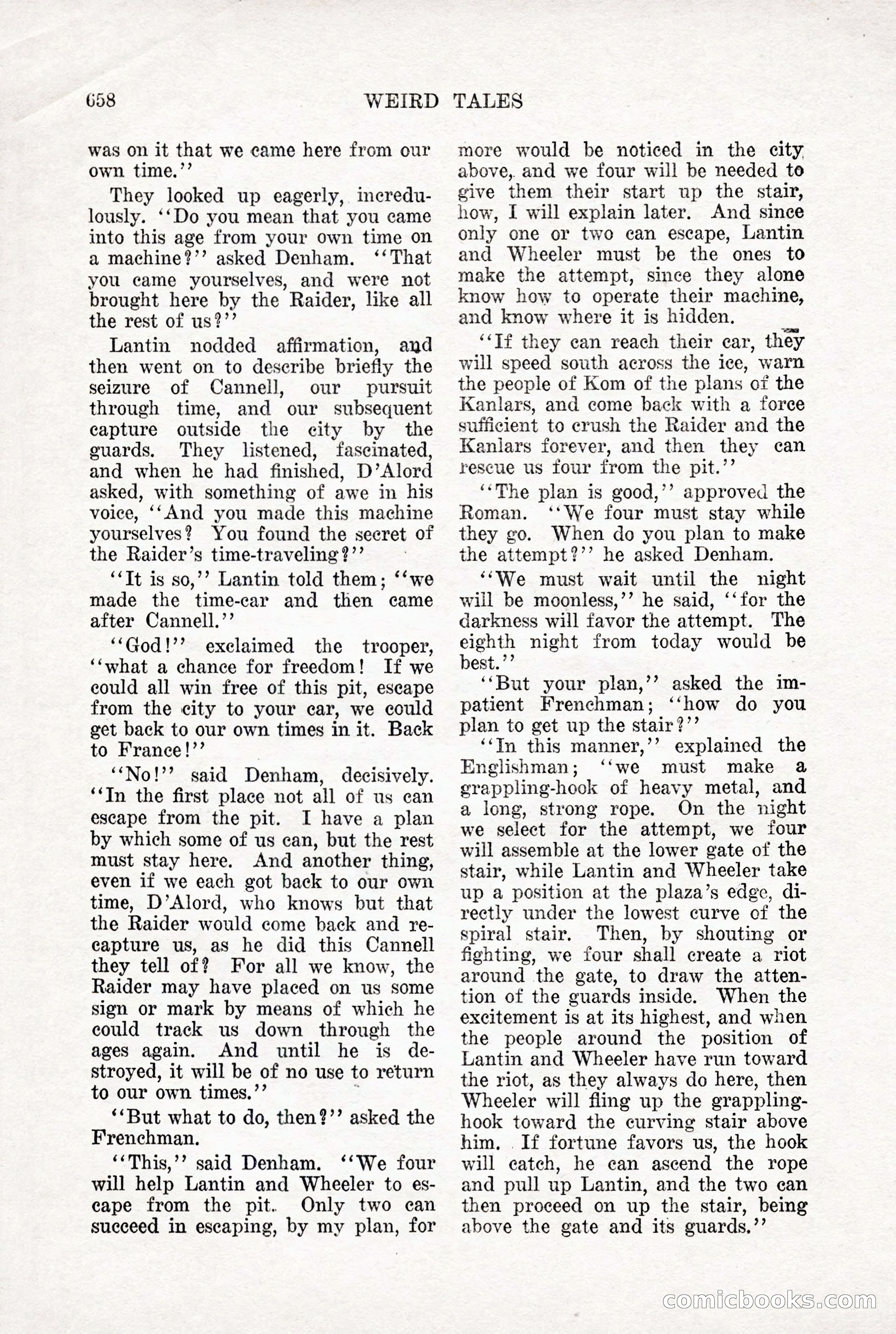 Weird Tales, Vol. X, No. 5 — page 84 of 148