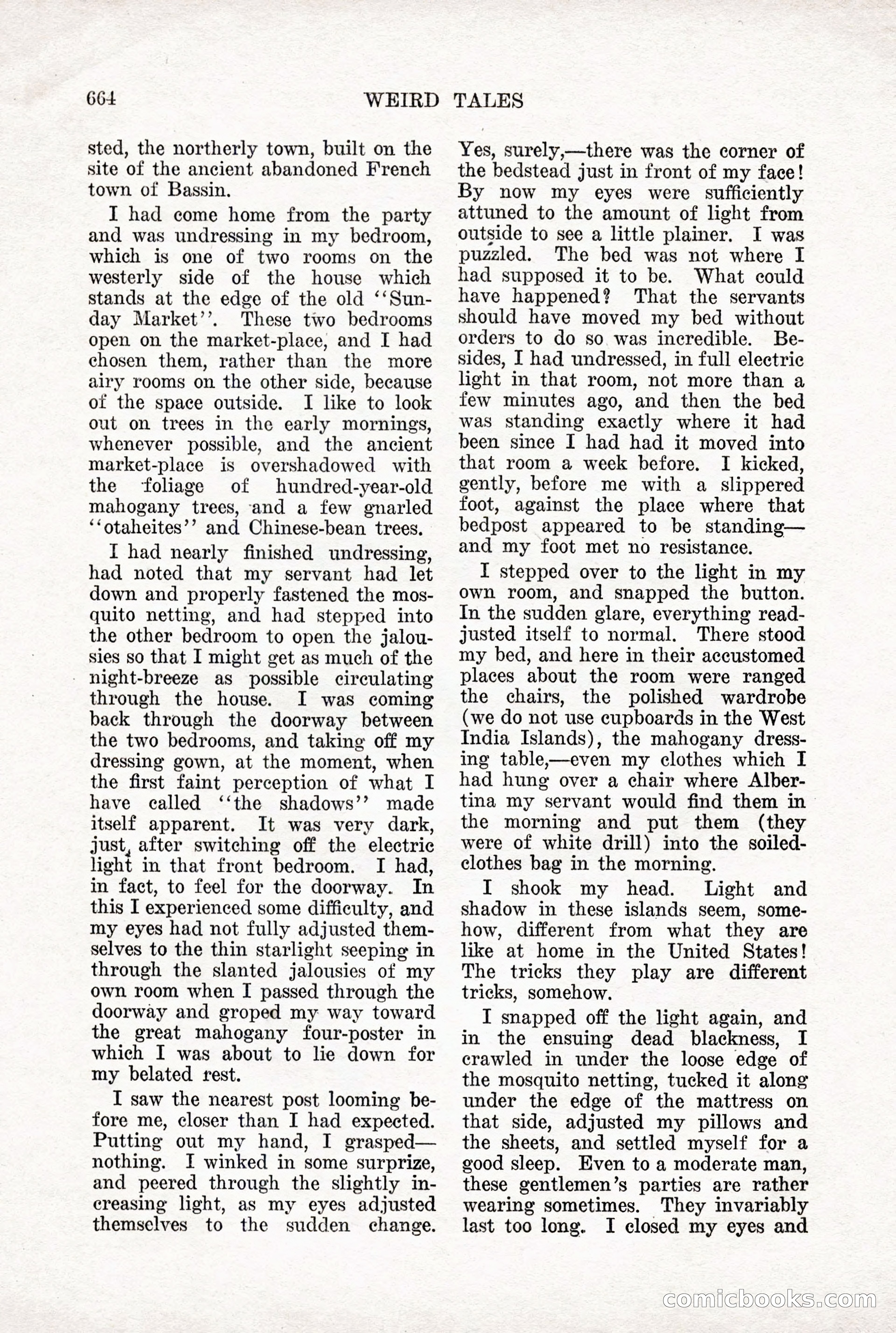 Weird Tales, Vol. X, No. 5 — page 90 of 148