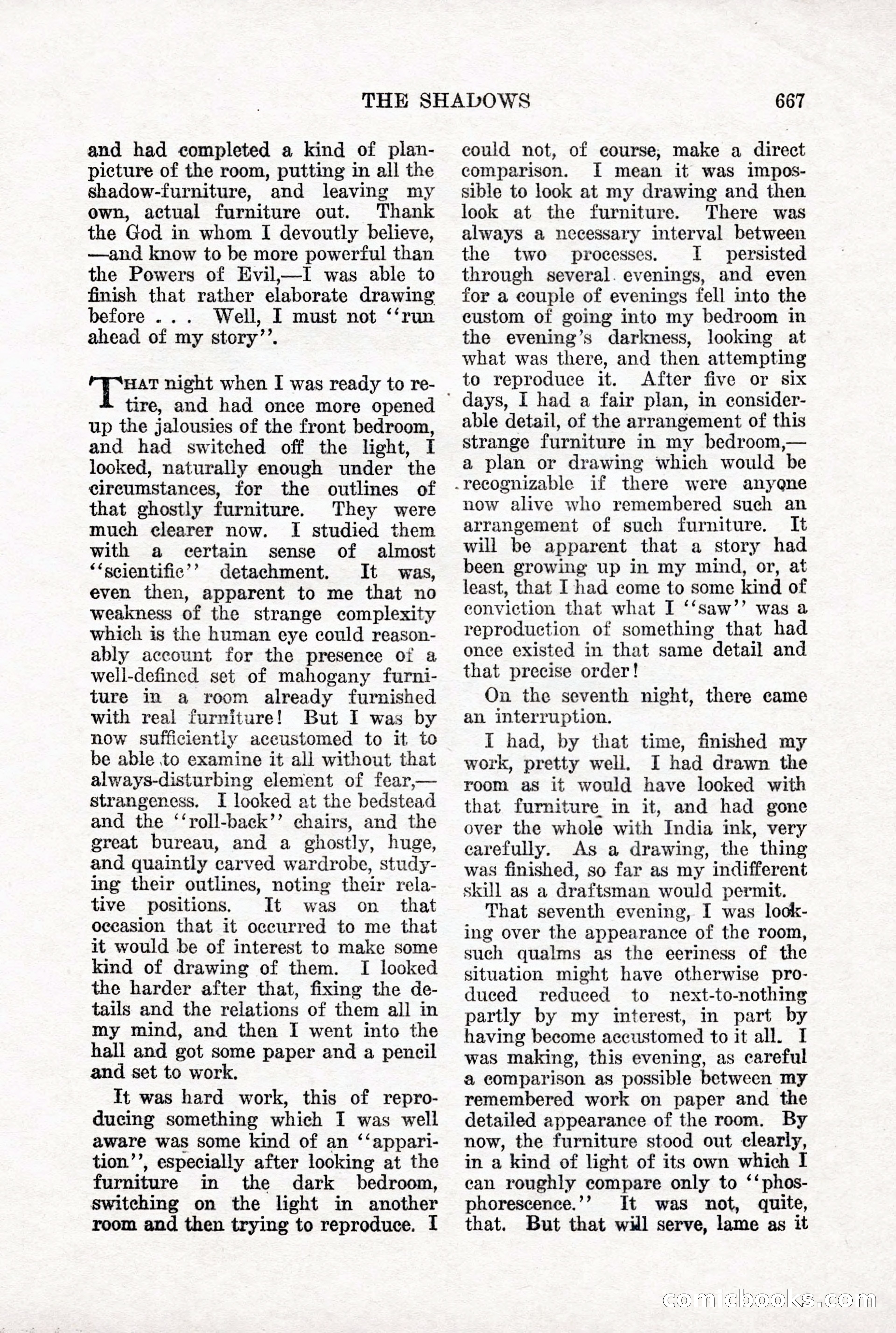 Weird Tales, Vol. X, No. 5 — page 93 of 148