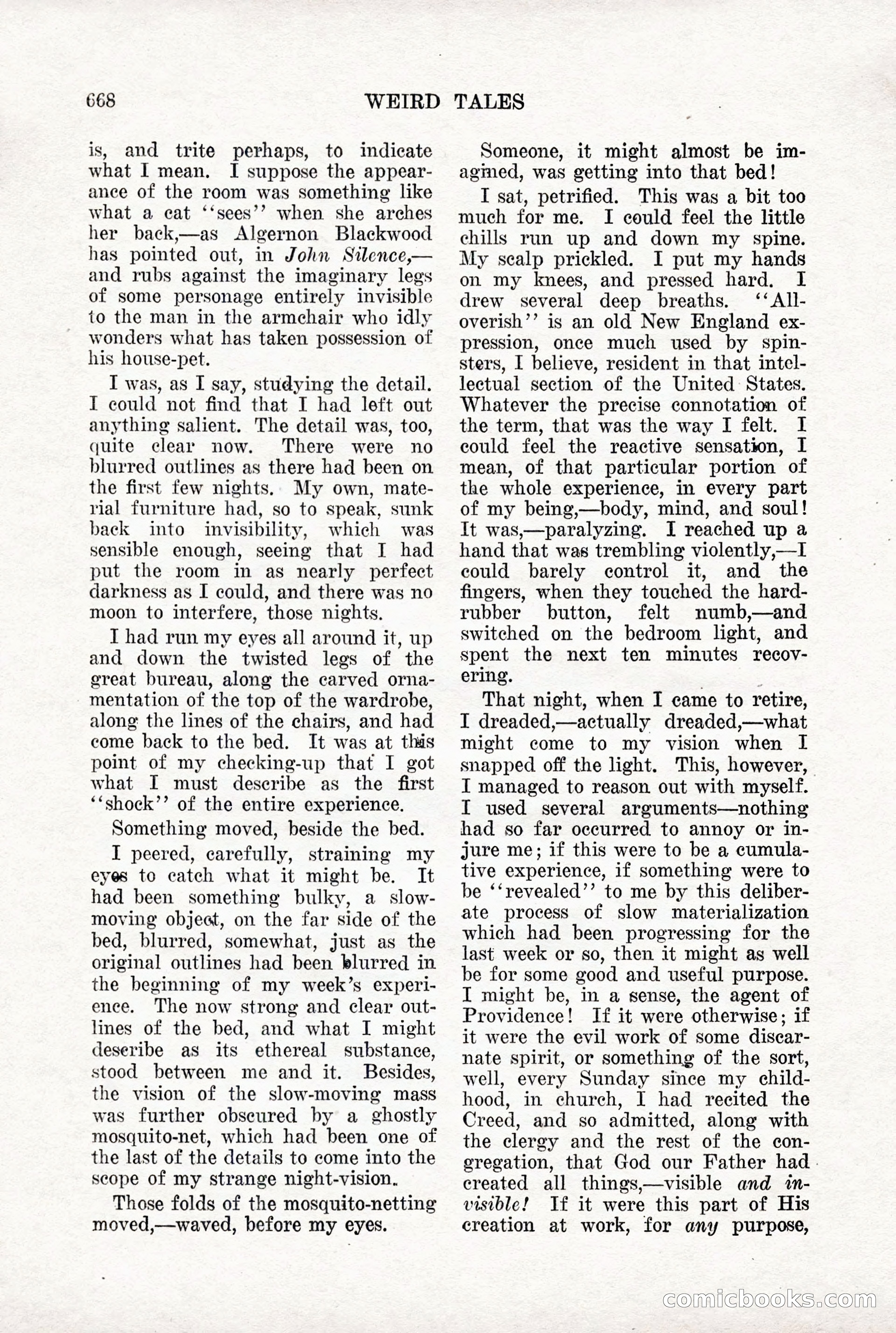 Weird Tales, Vol. X, No. 5 — page 94 of 148