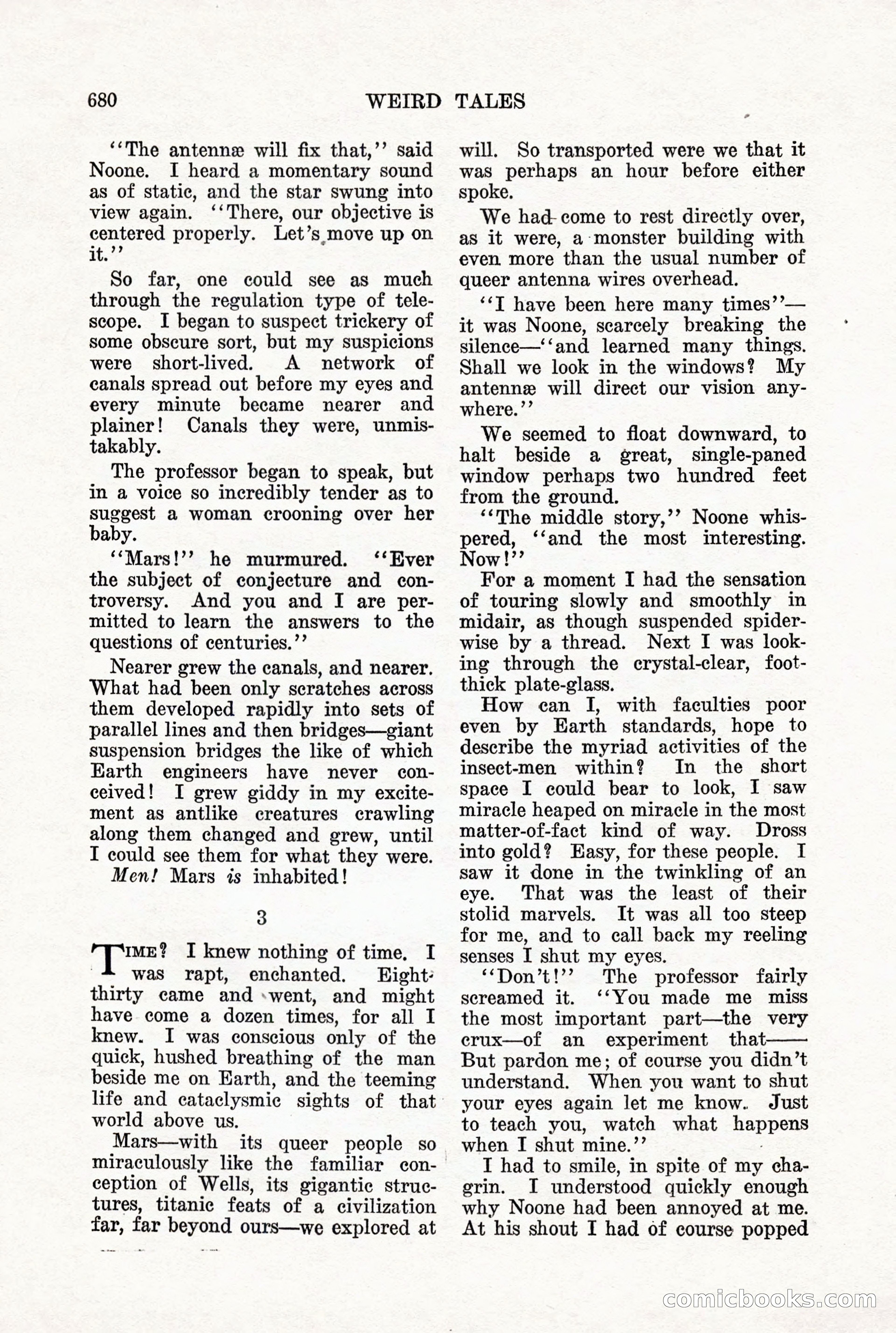 Weird Tales, Vol. X, No. 5 — page 106 of 148