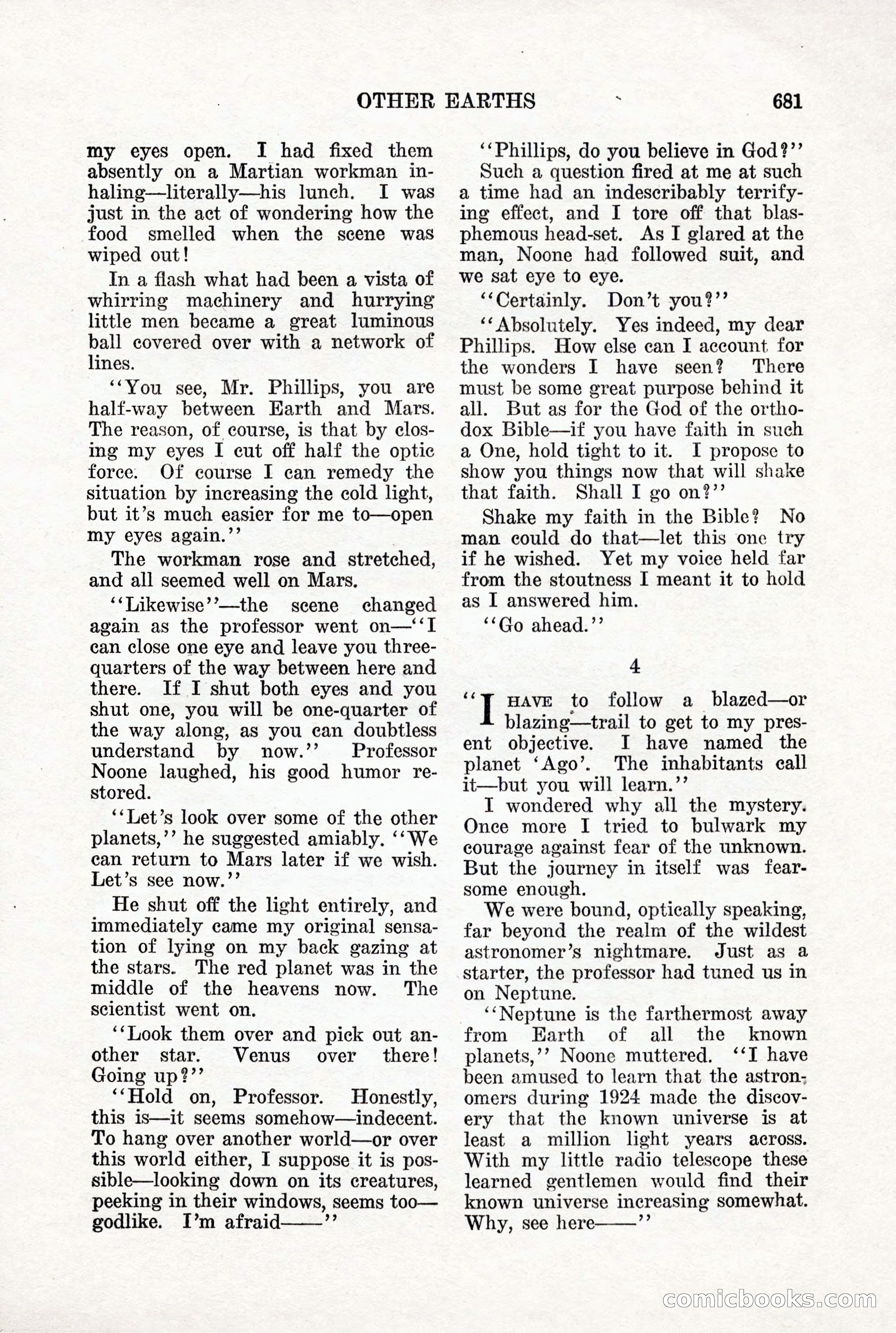 Weird Tales, Vol. X, No. 5 — page 107 of 148