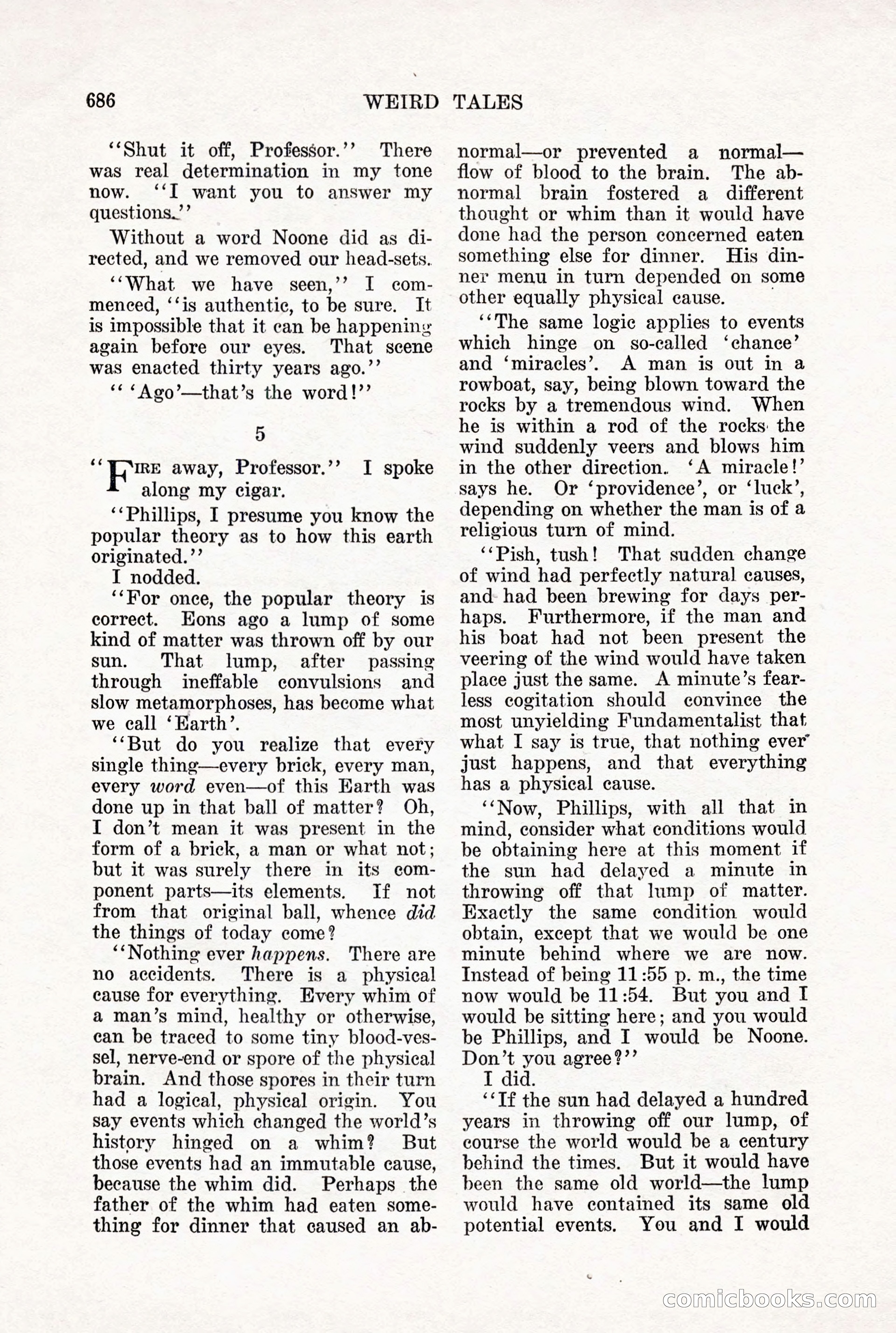 Weird Tales, Vol. X, No. 5 — page 112 of 148