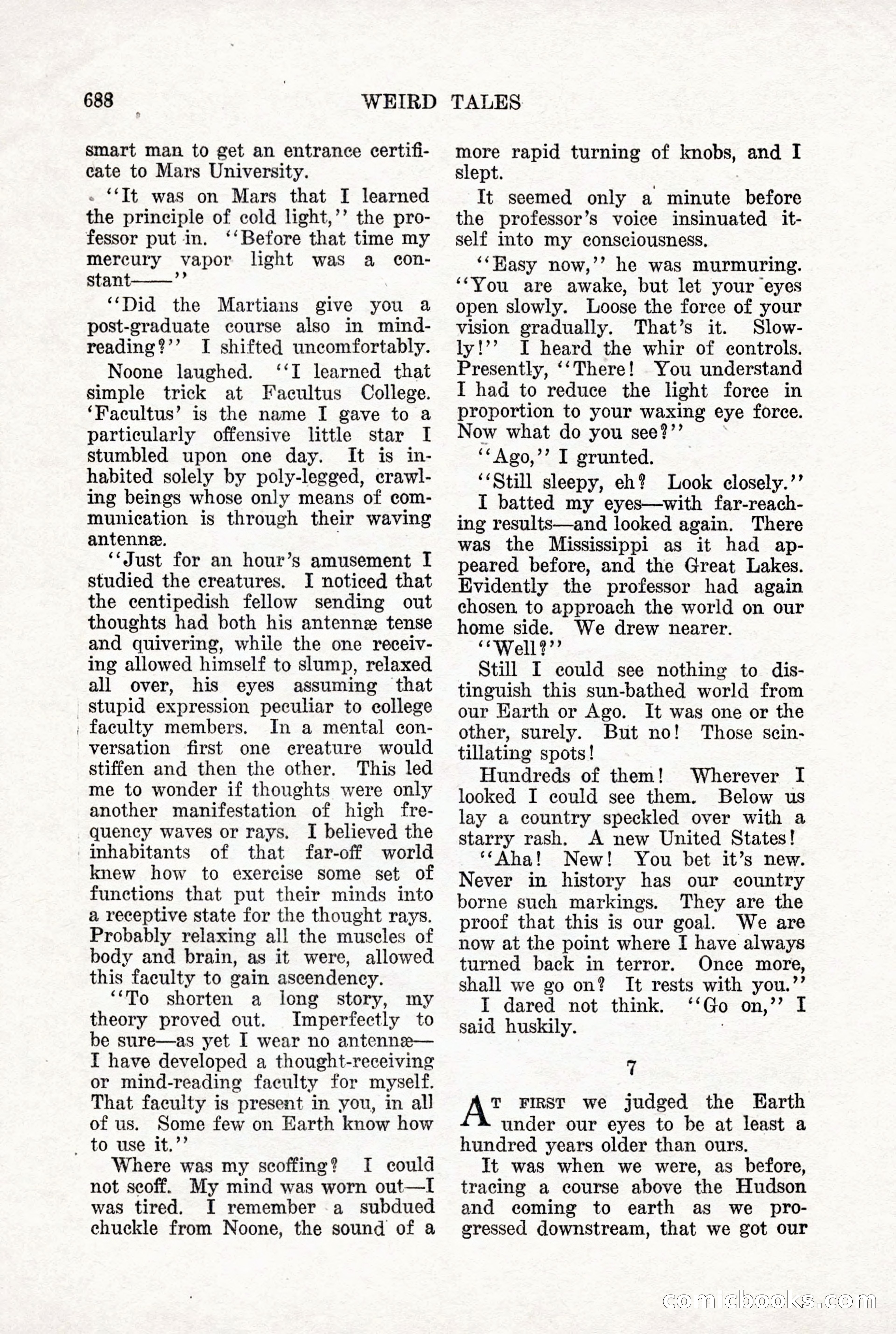 Weird Tales, Vol. X, No. 5 — page 114 of 148