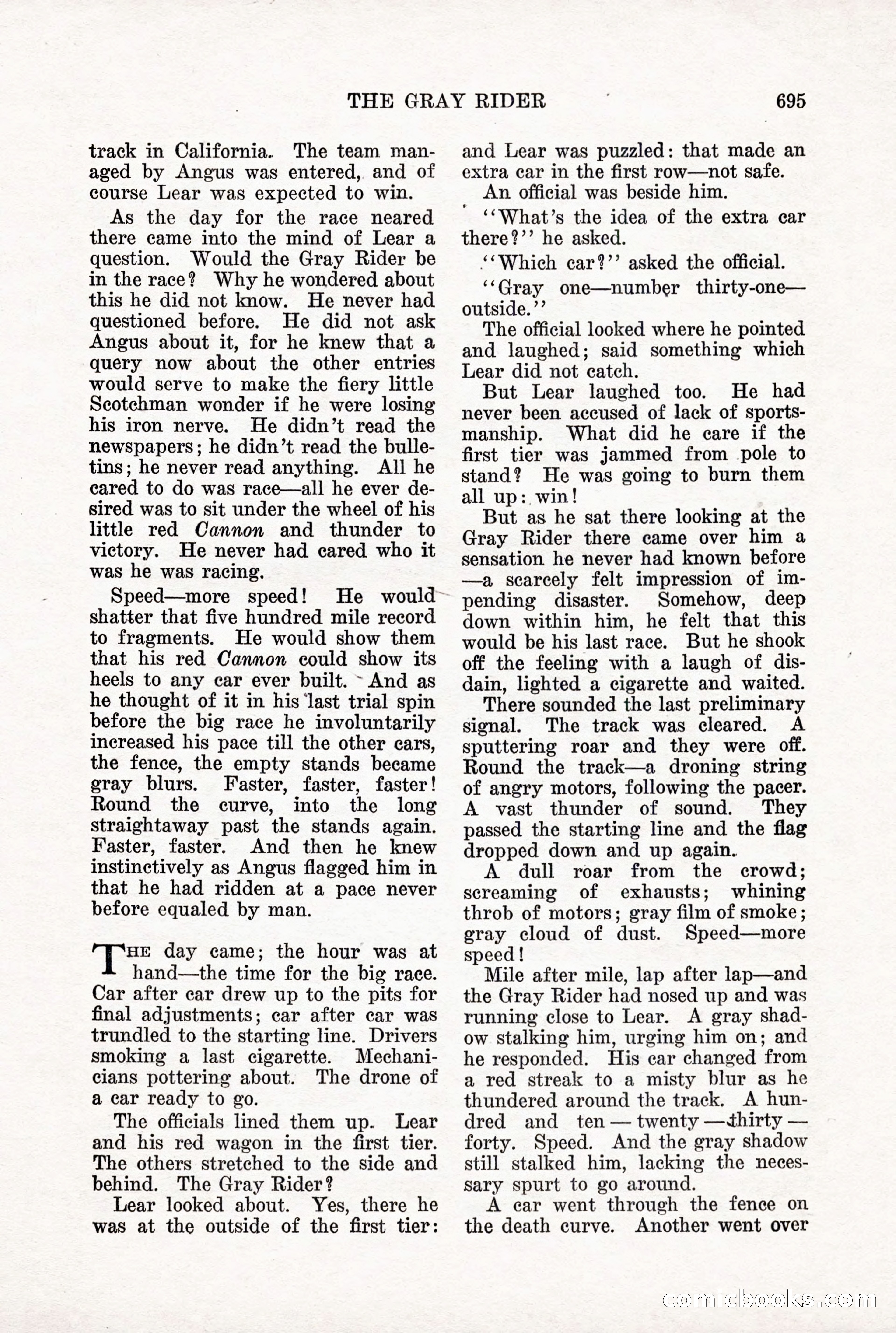 Weird Tales, Vol. X, No. 5 — page 121 of 148