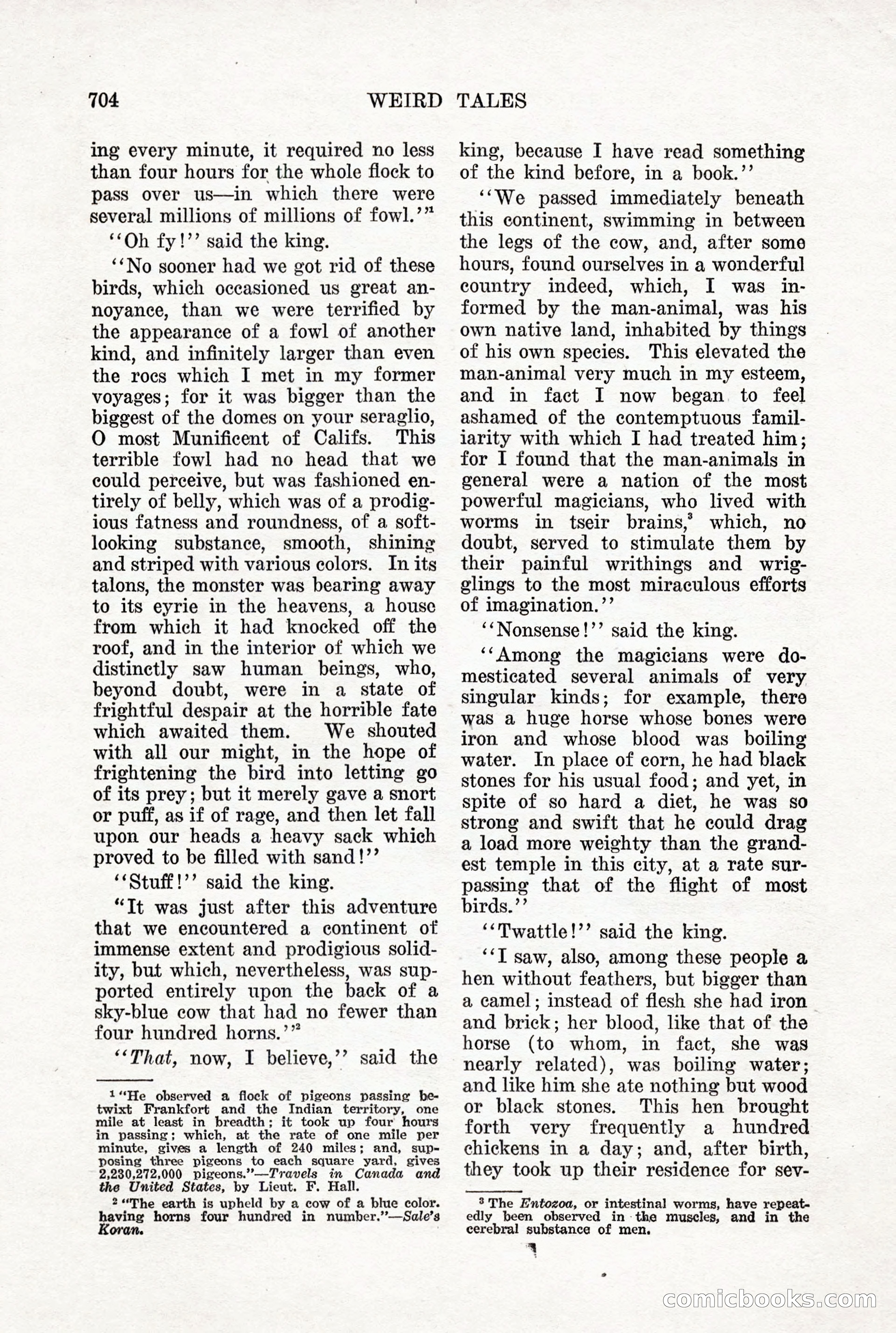 Weird Tales, Vol. X, No. 5 — page 130 of 148