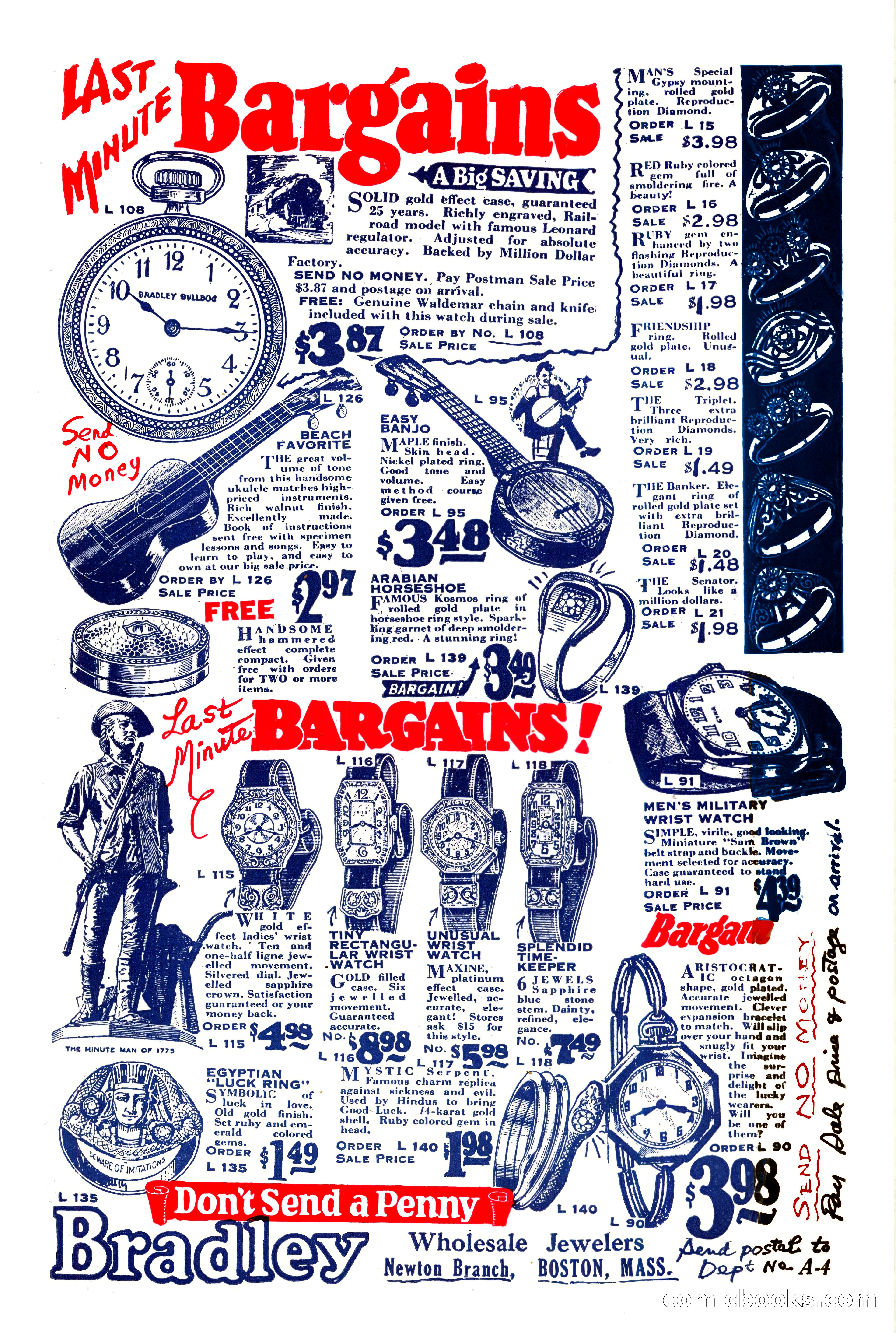 Weird Tales, Vol. X, No. 5 — page 147 of 148