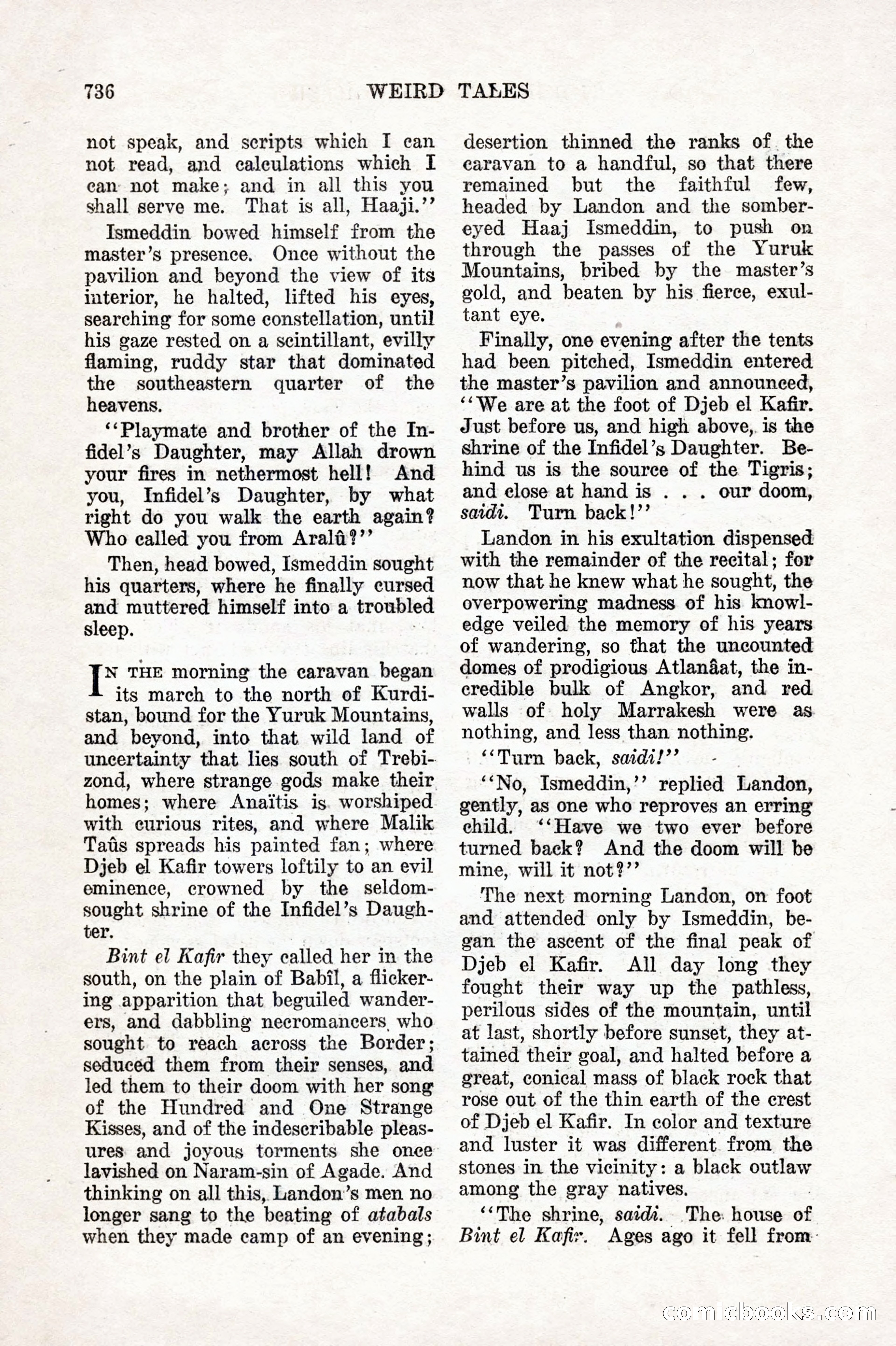 Weird Tales, December 1927 — page 18 of 148