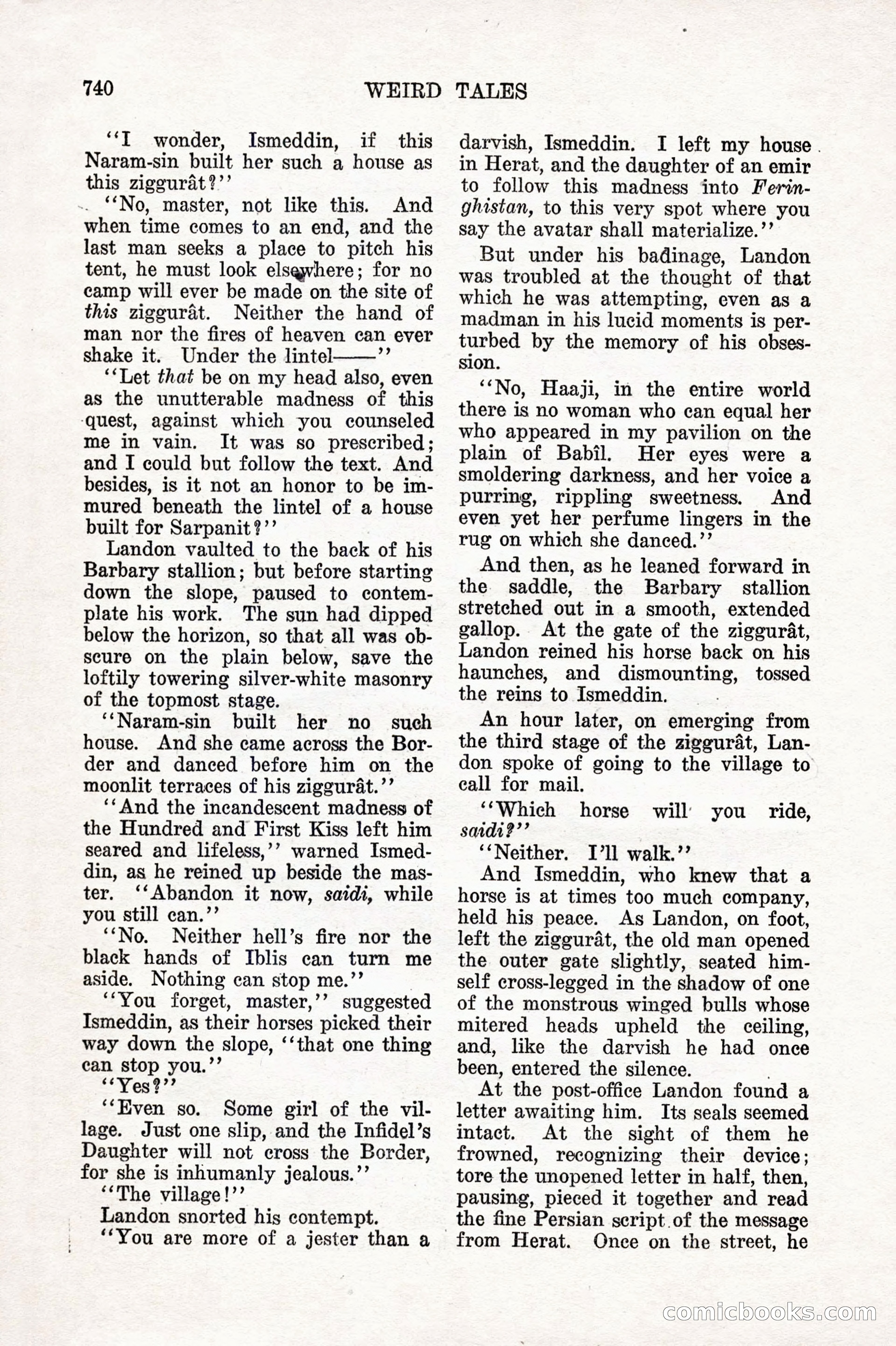 Weird Tales, December 1927 — page 22 of 148