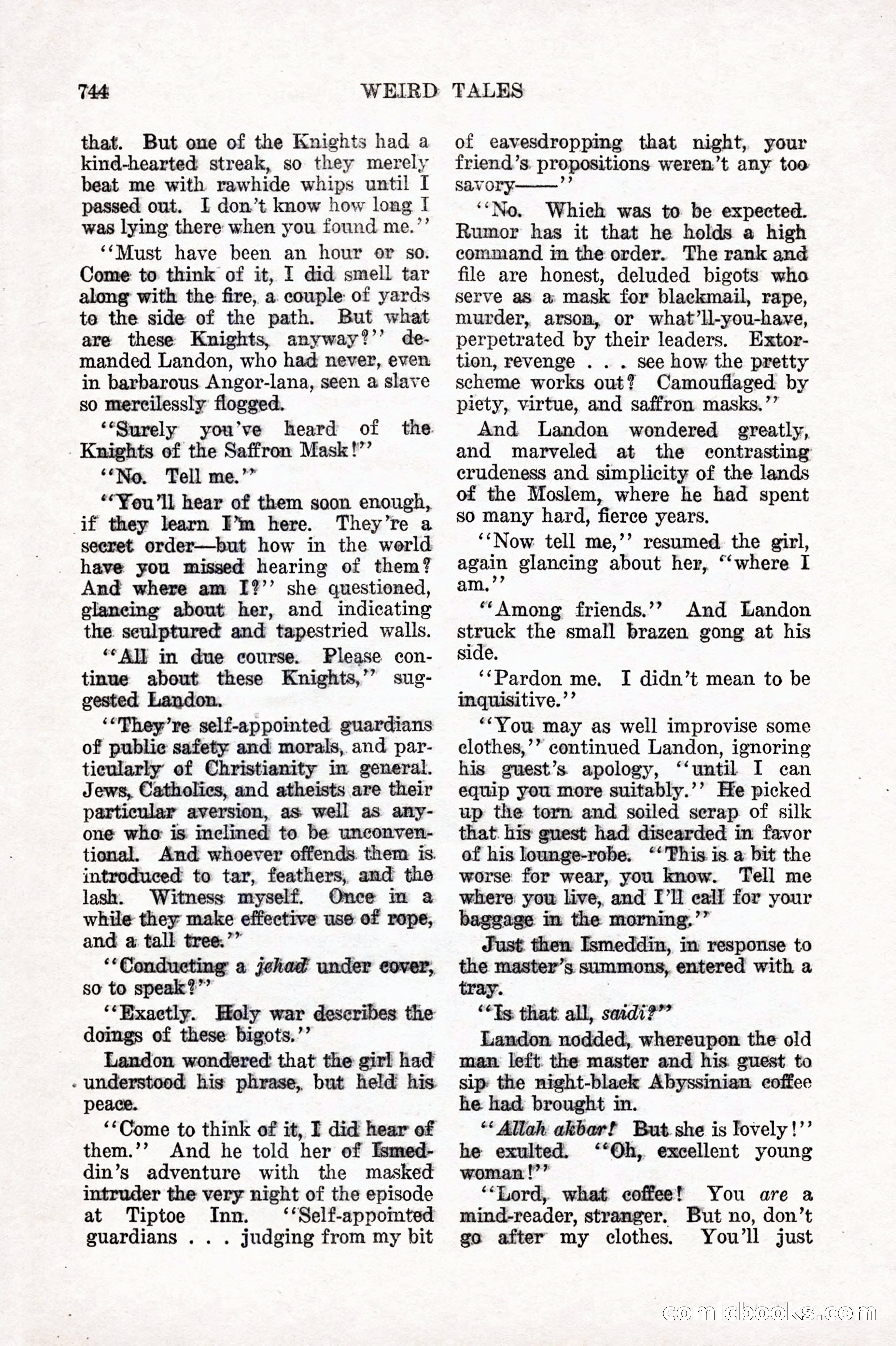 Weird Tales, December 1927 — page 26 of 148