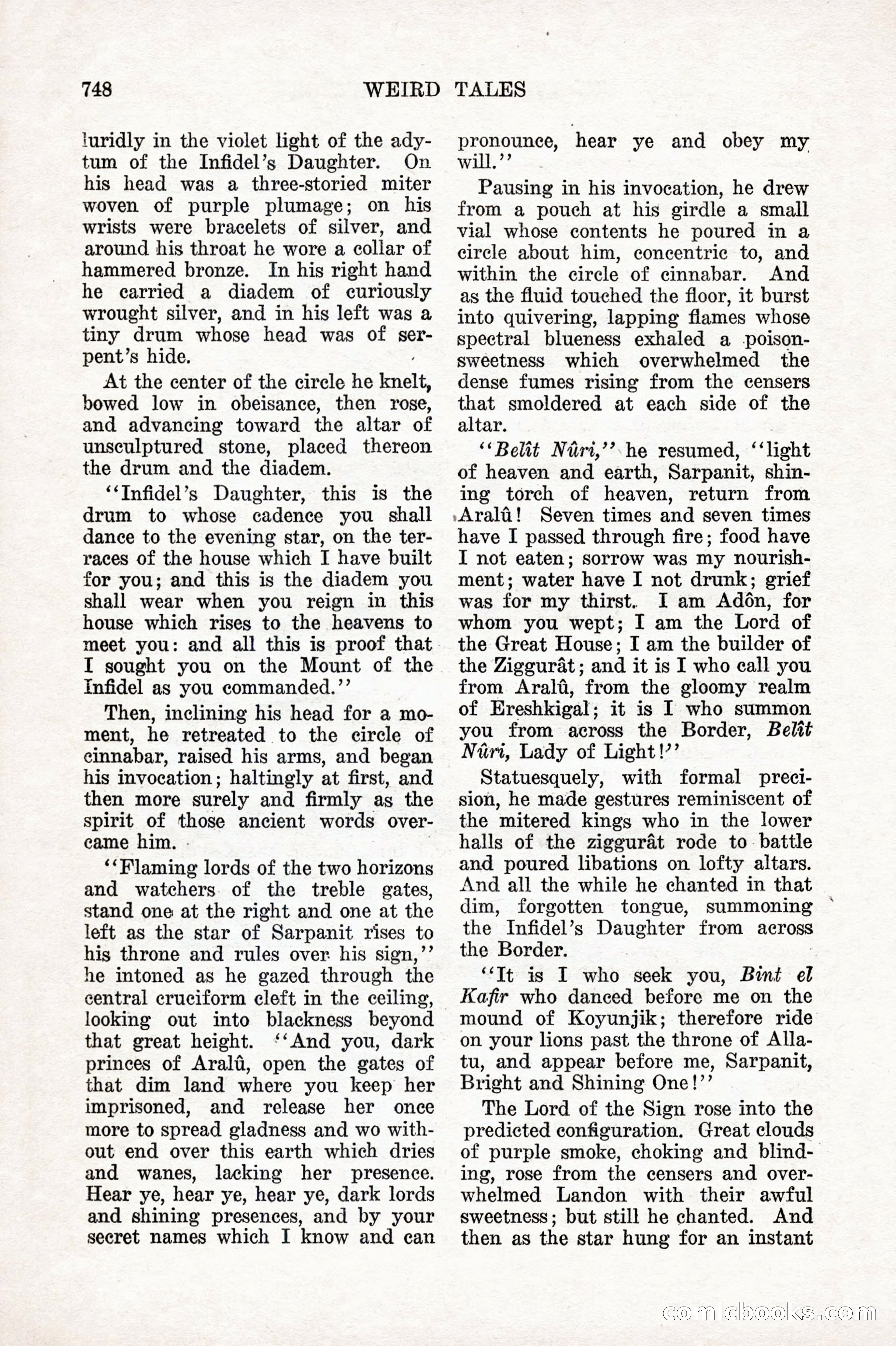 Weird Tales, December 1927 — page 30 of 148