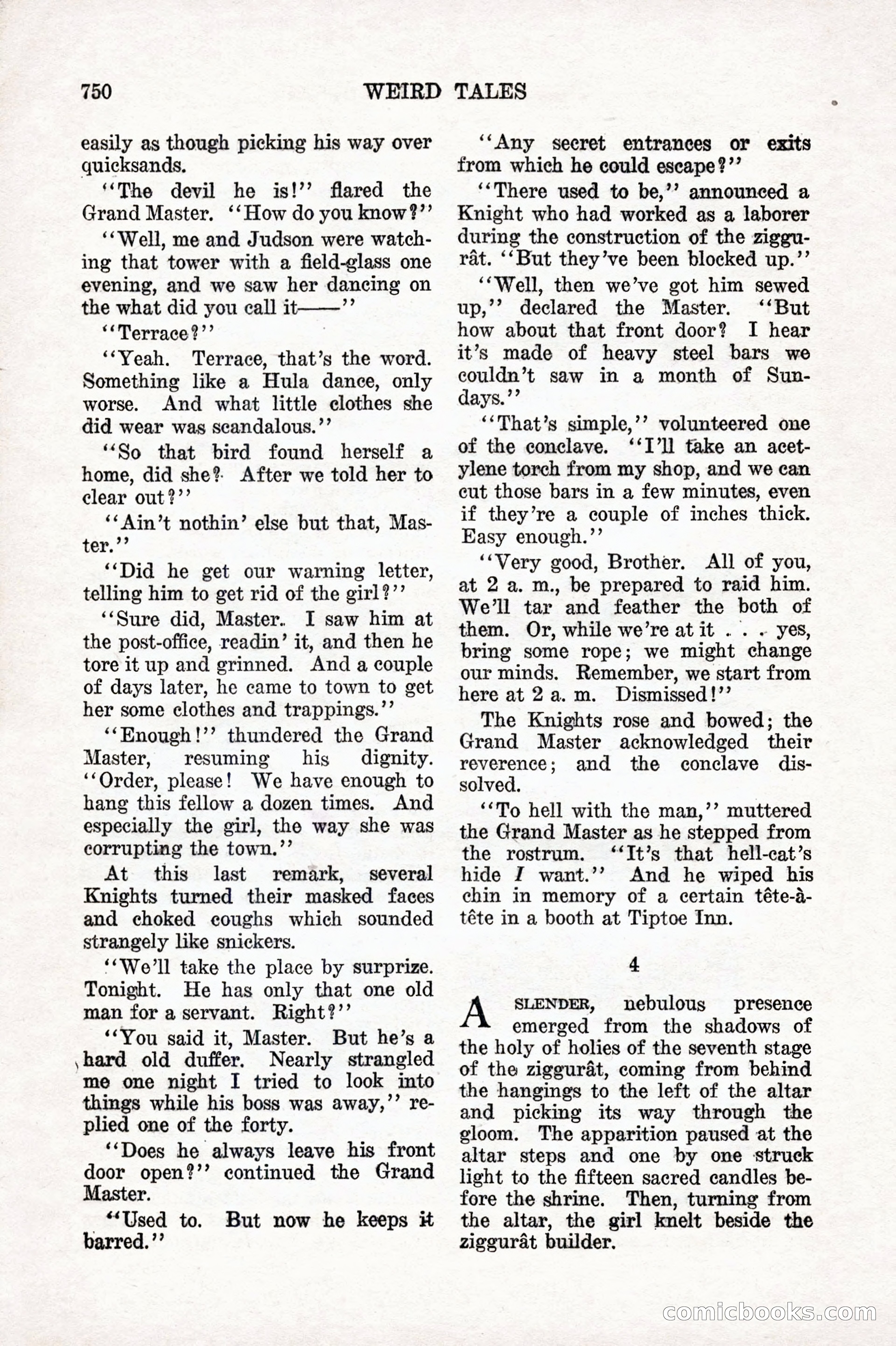 Weird Tales, December 1927 — page 32 of 148