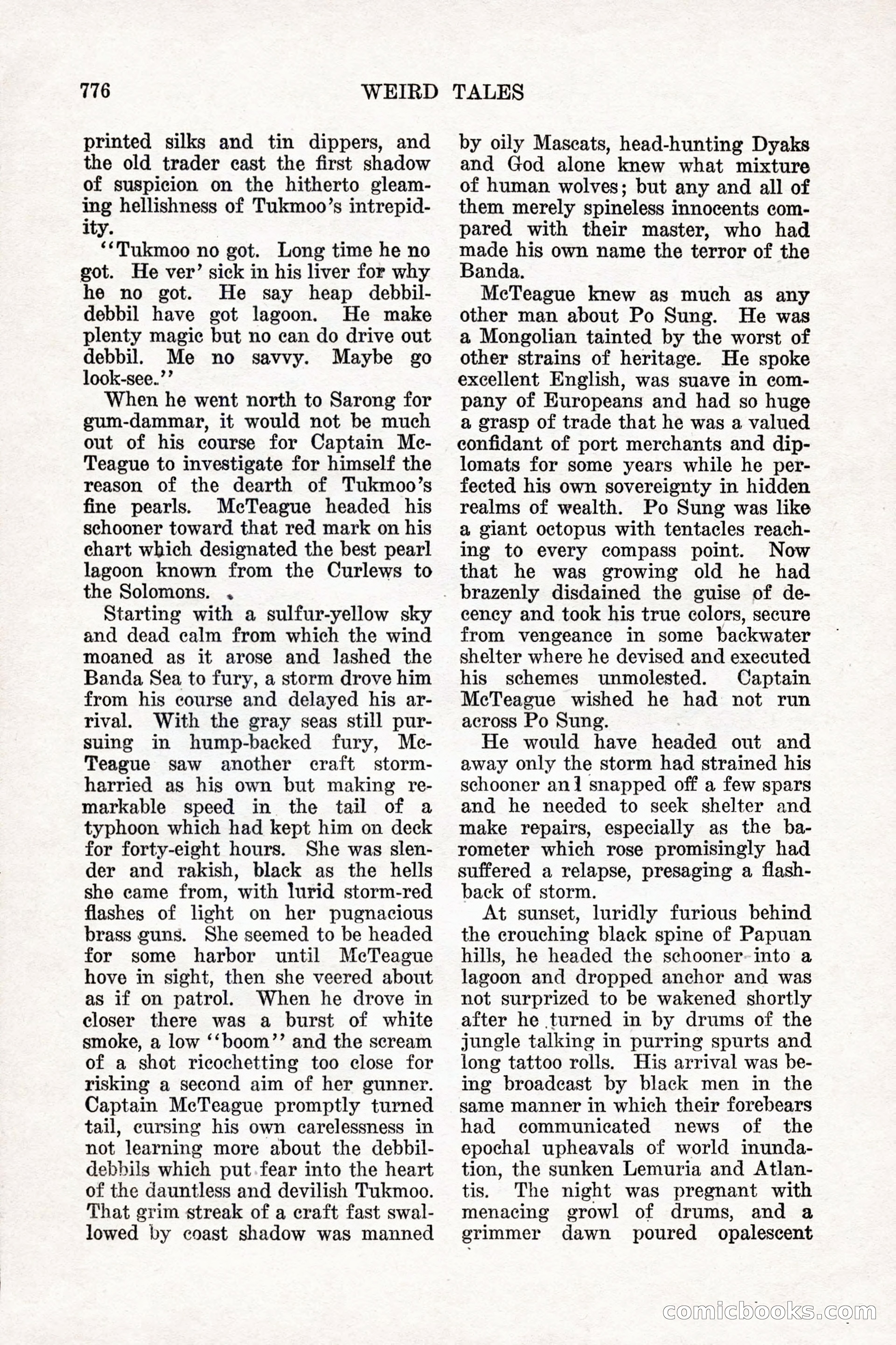 Weird Tales, December 1927 — page 58 of 148
