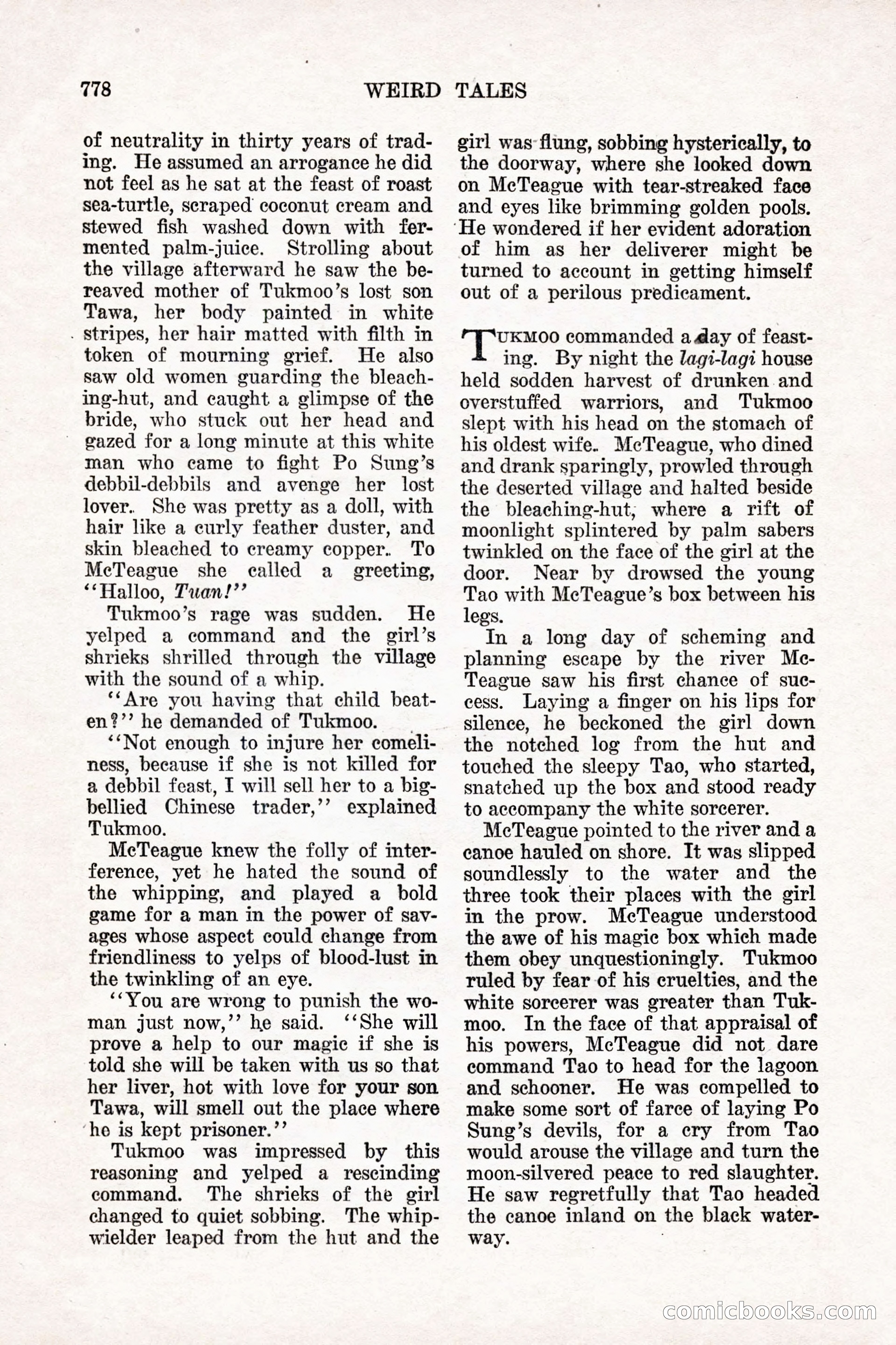 Weird Tales, December 1927 — page 60 of 148