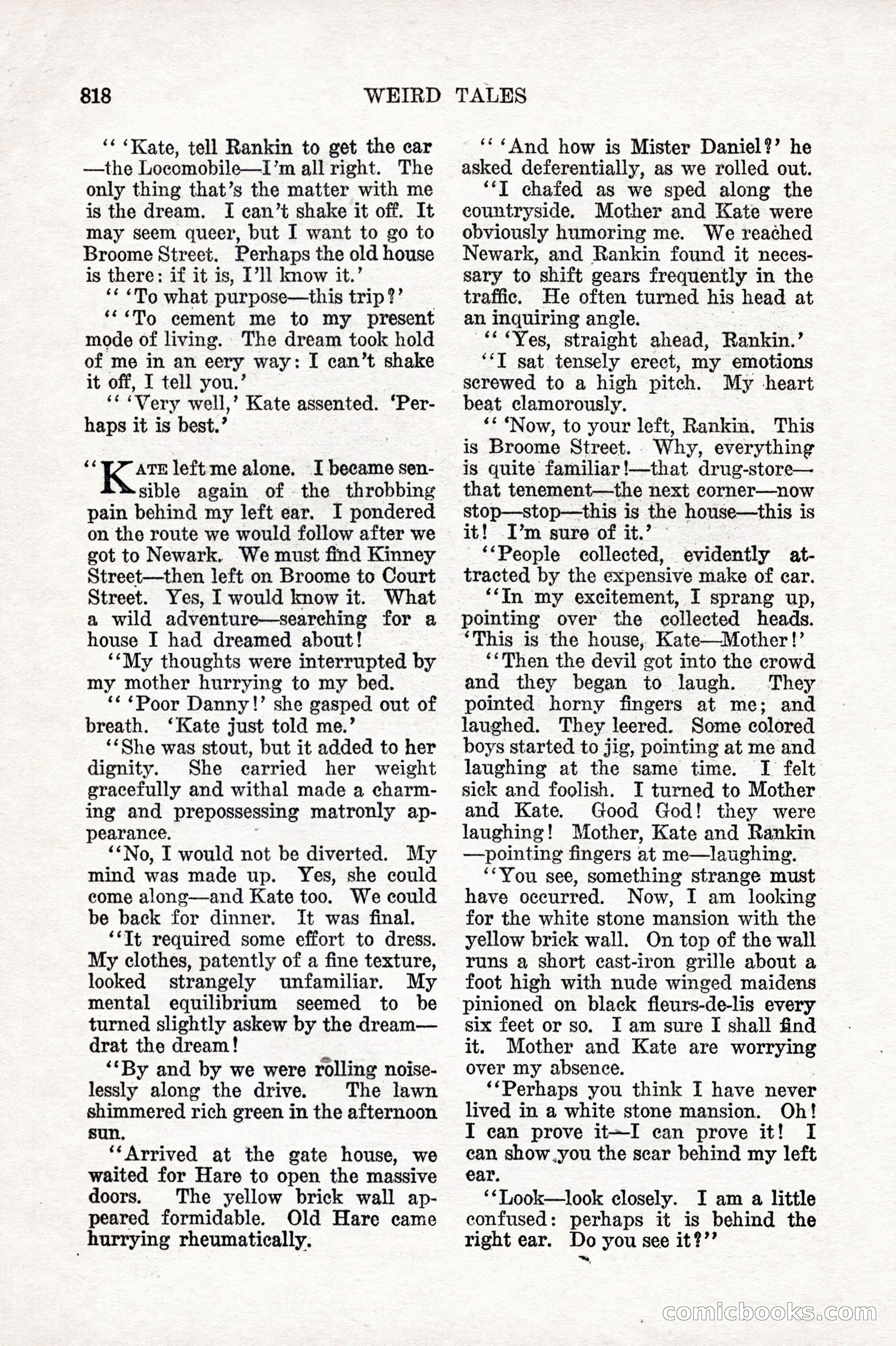 Weird Tales, December 1927 — page 100 of 148