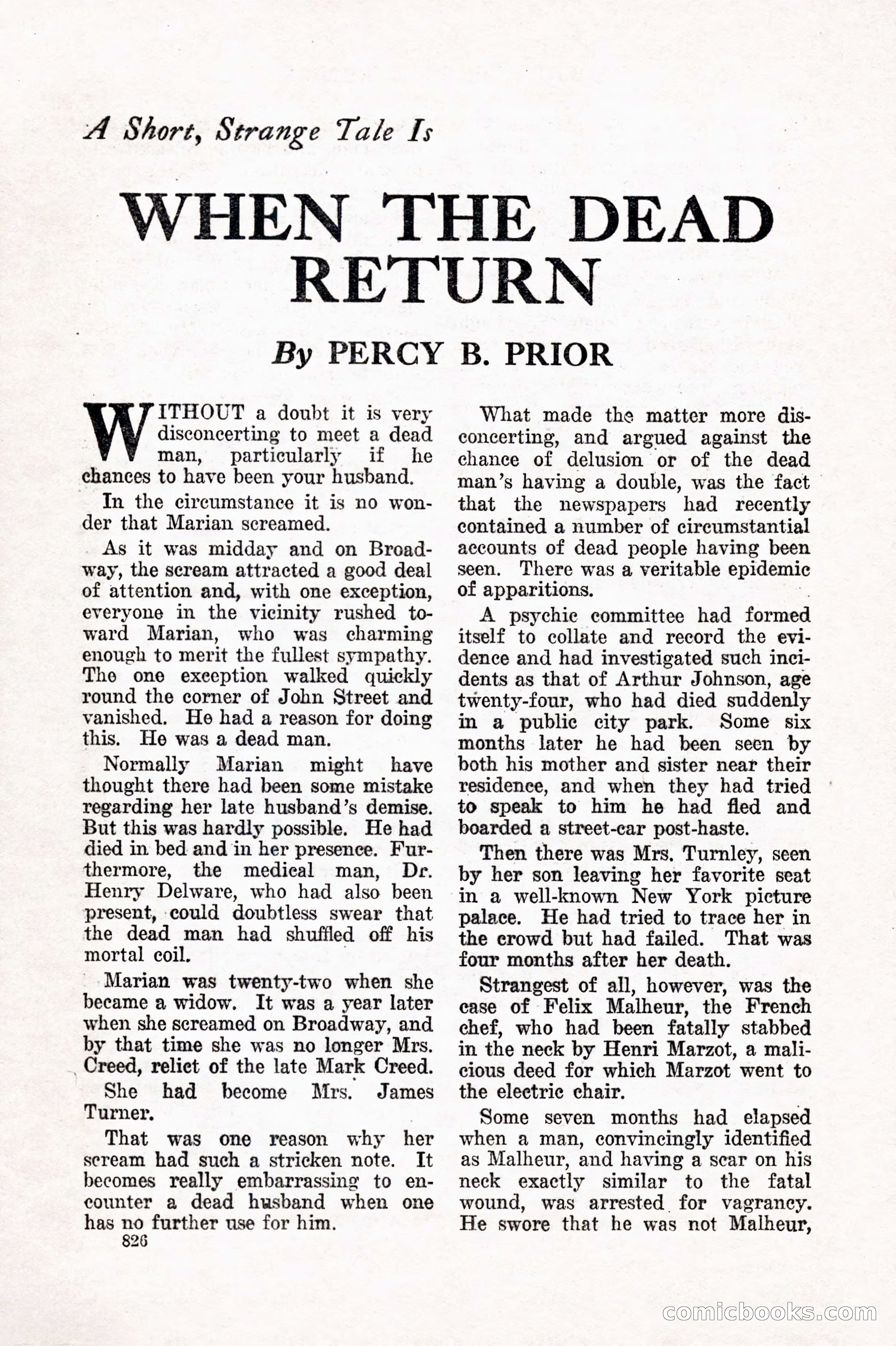 Weird Tales, December 1927 — page 108 of 148
