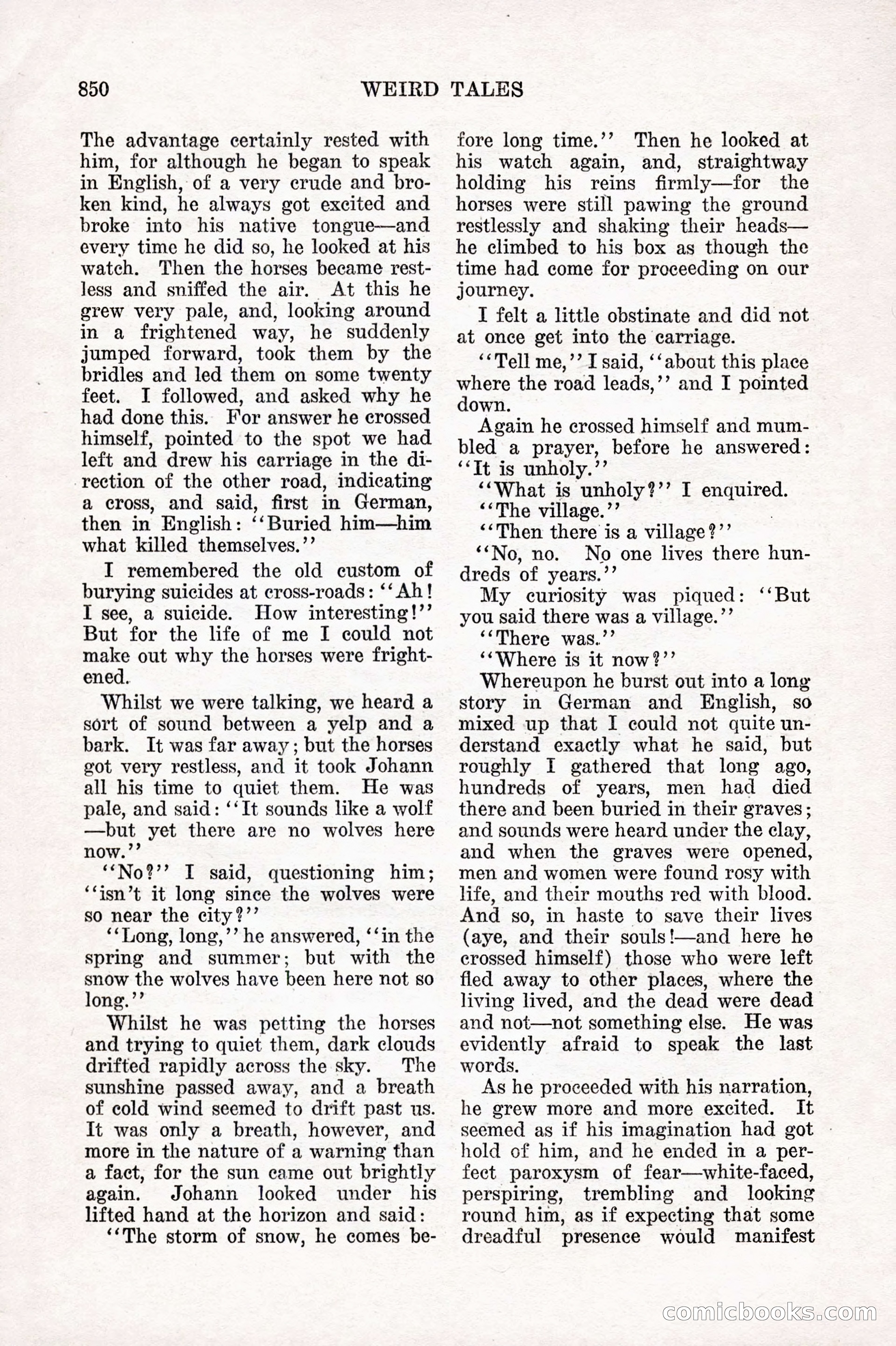 Weird Tales, December 1927 — page 132 of 148