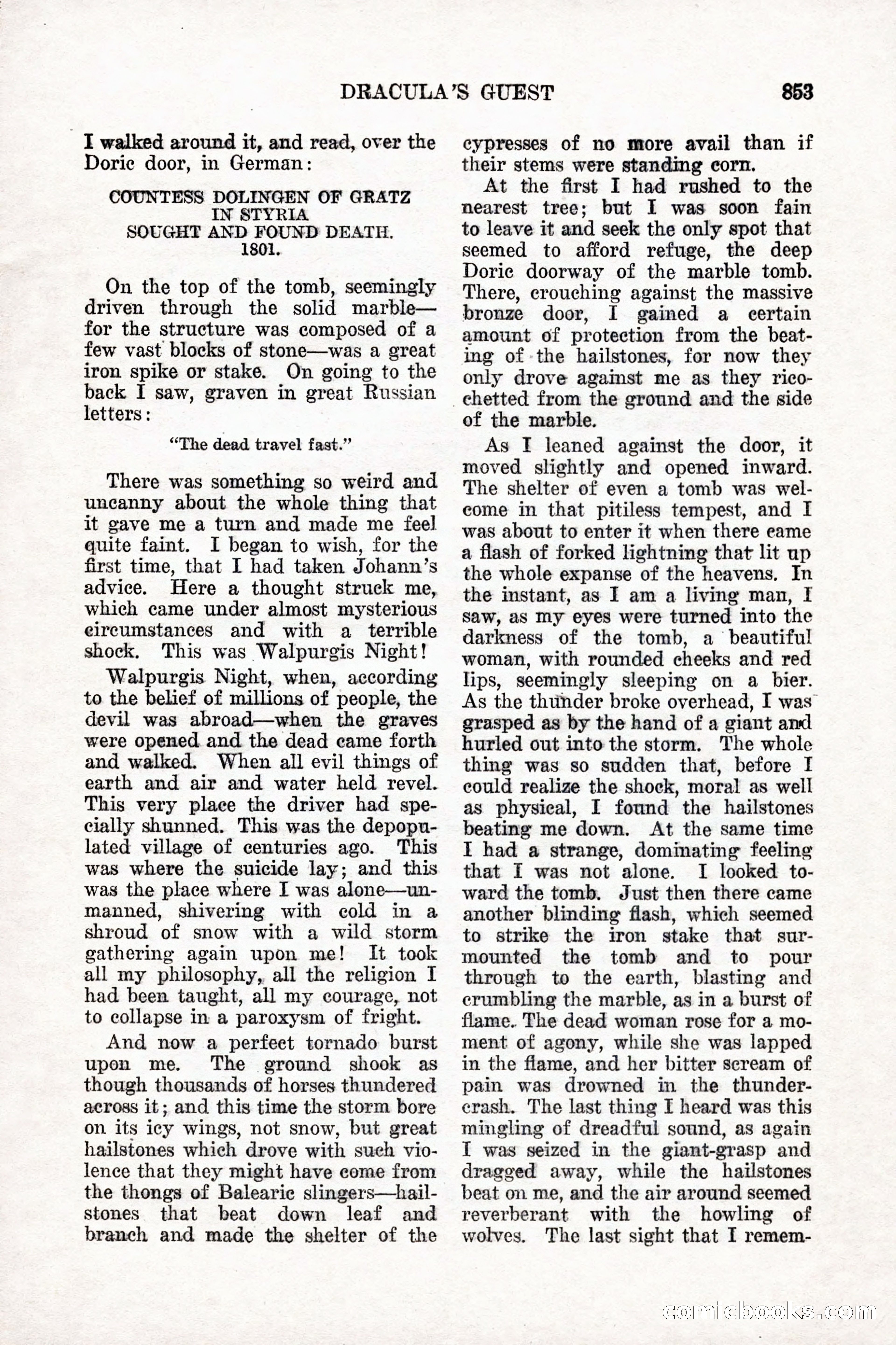 Weird Tales, December 1927 — page 135 of 148