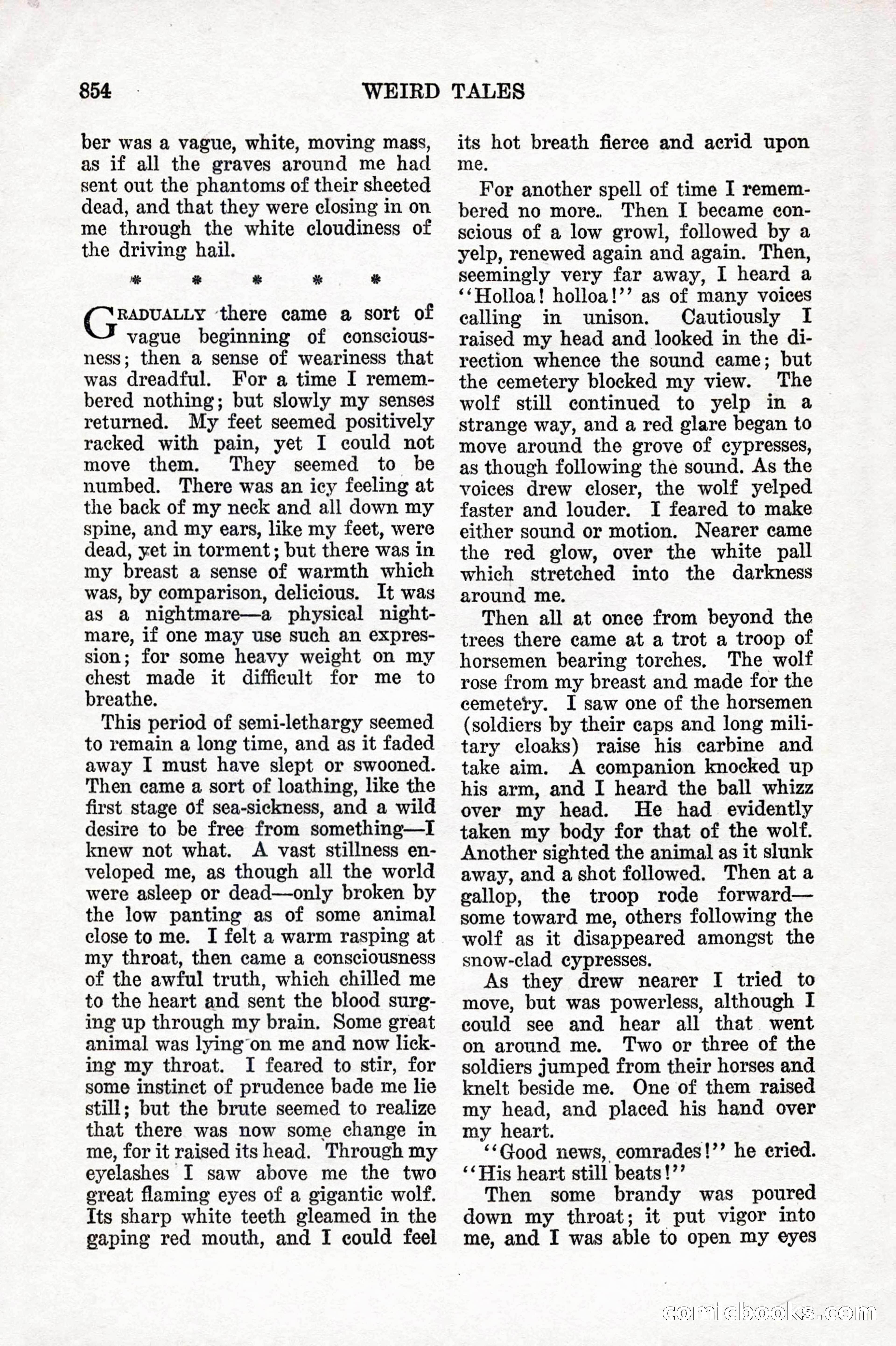 Weird Tales, December 1927 — page 136 of 148