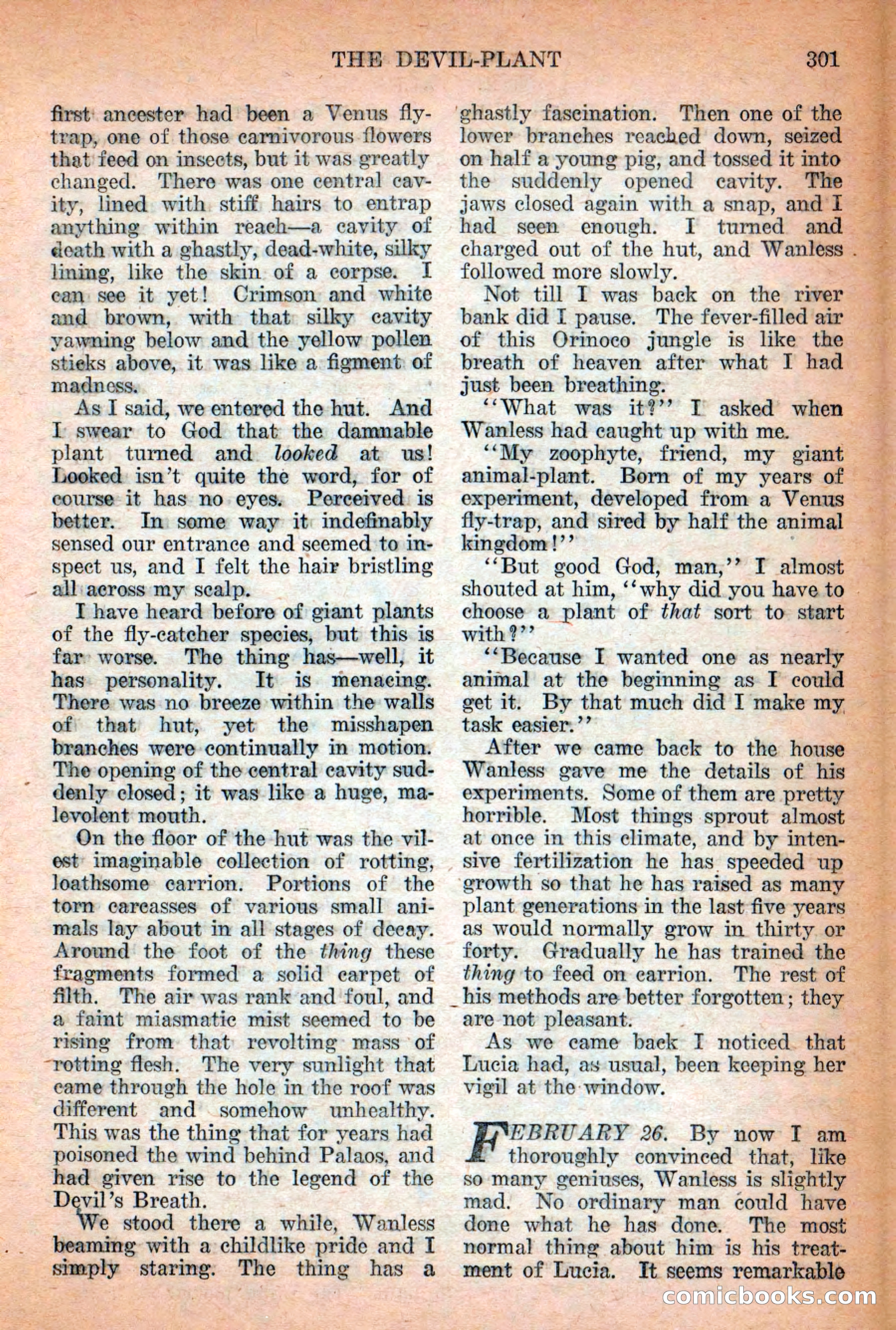Weird Tales, September 1928 — page 15 of 148