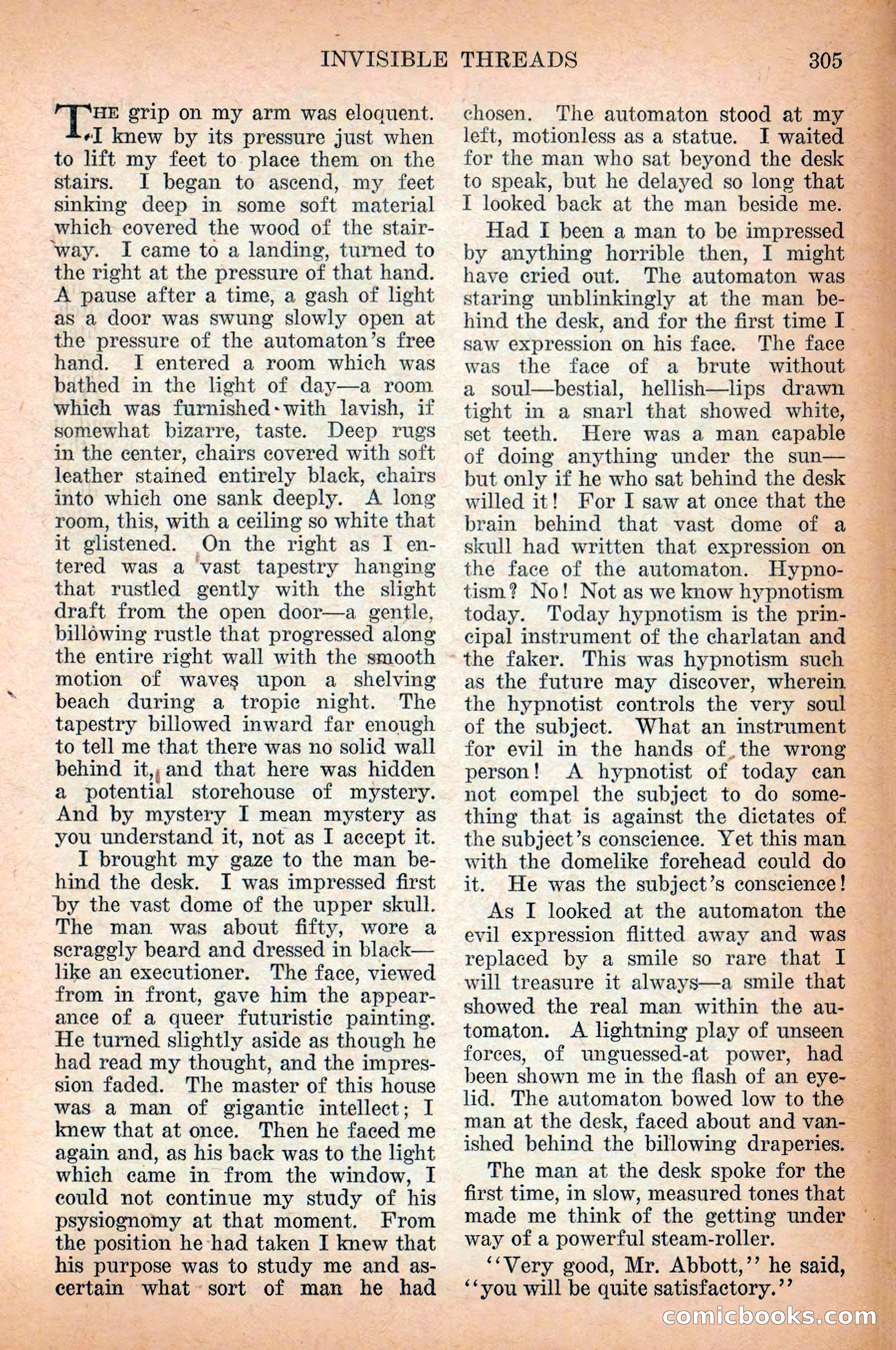 Weird Tales, September 1928 — page 19 of 148