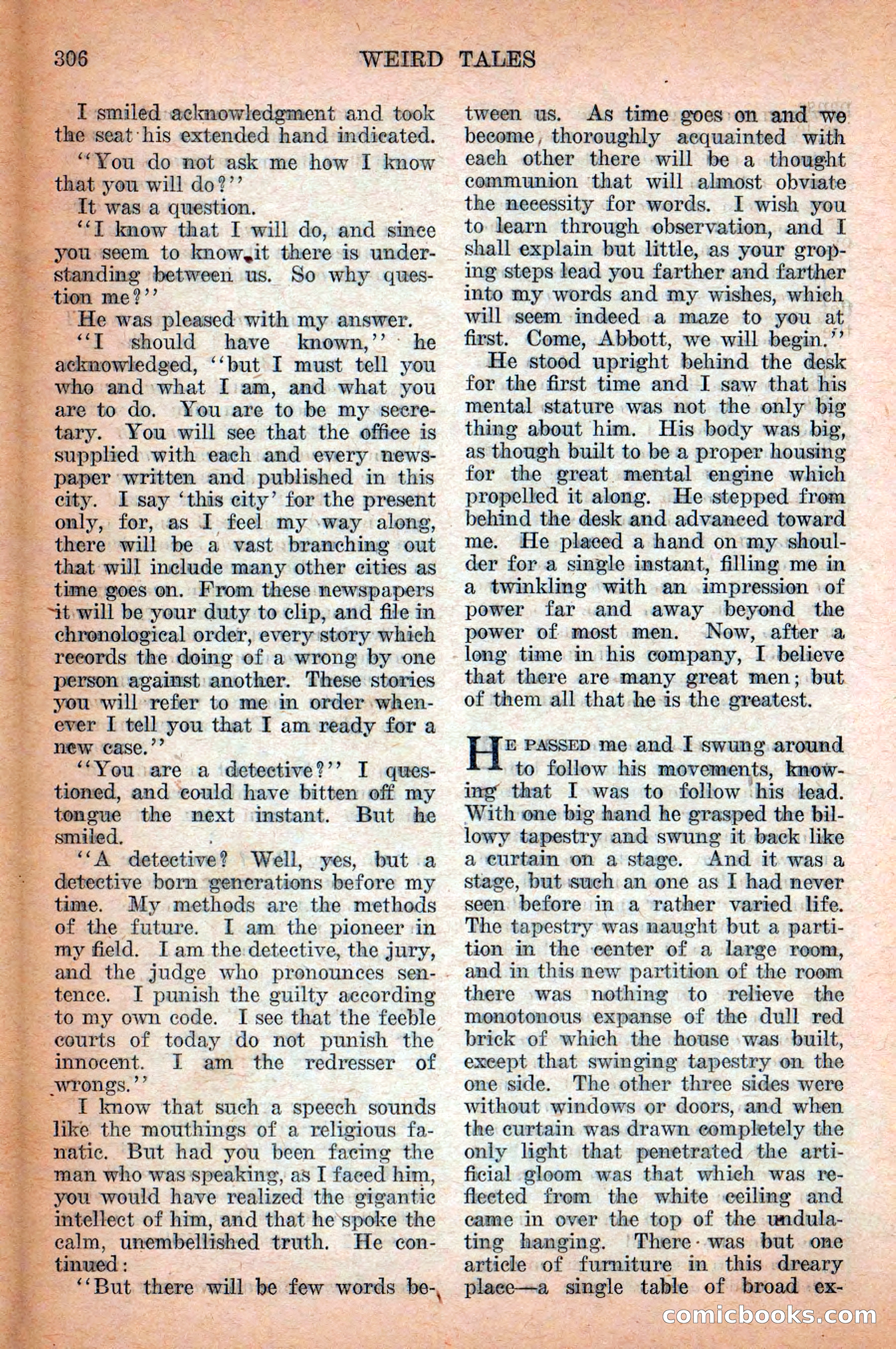 Weird Tales, September 1928 — page 20 of 148