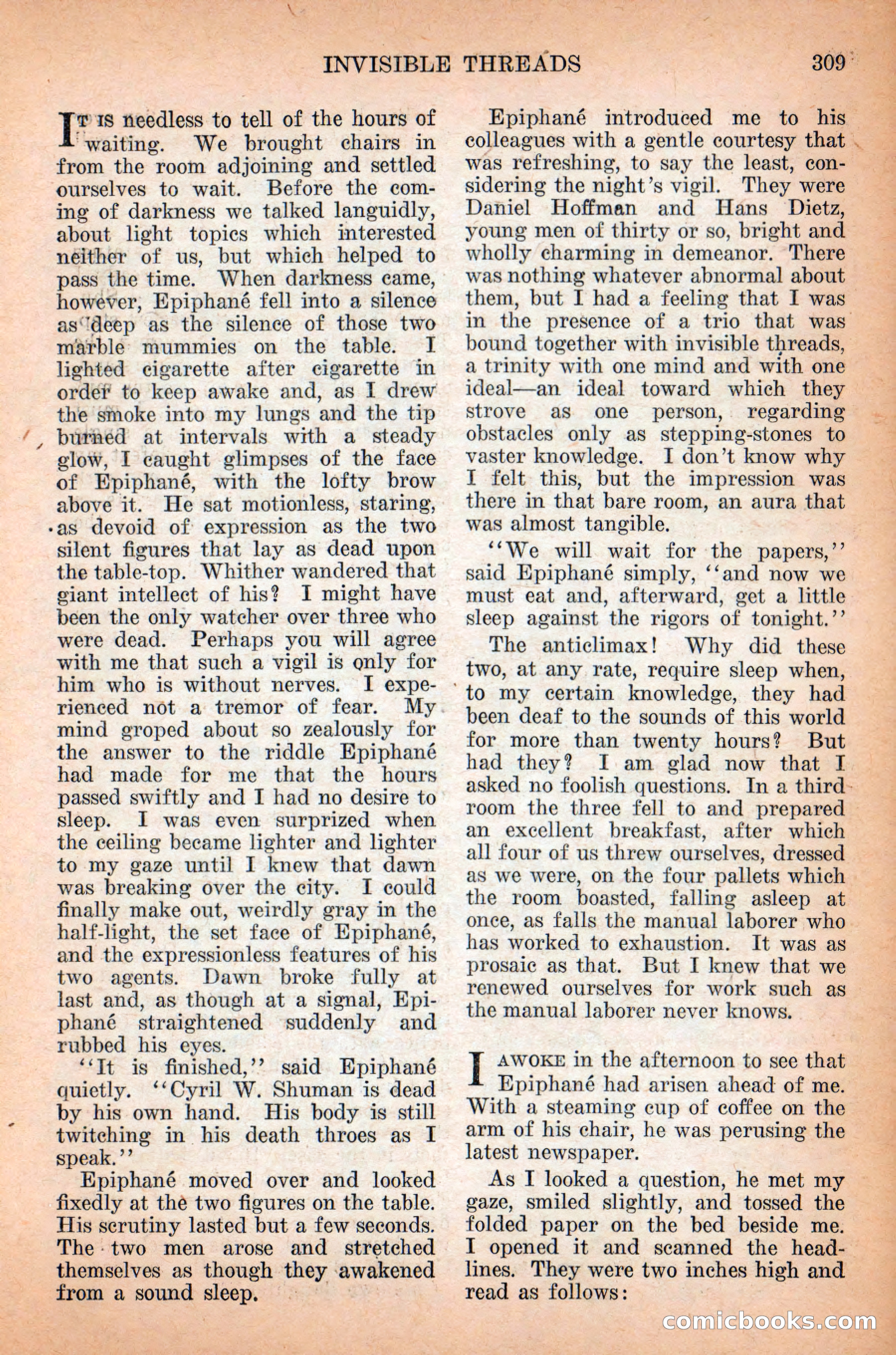 Weird Tales, September 1928 — page 23 of 148