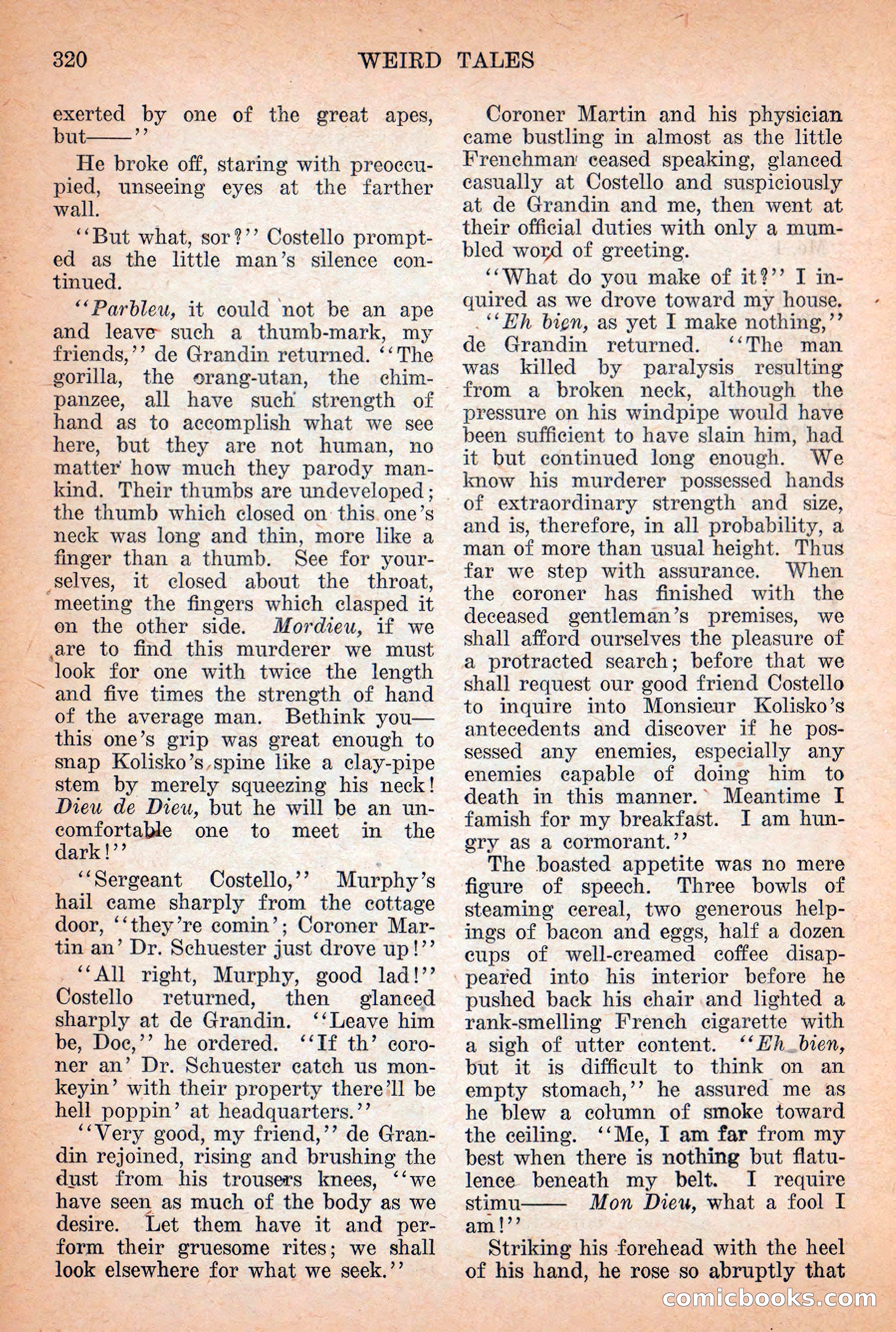 Weird Tales, September 1928 — page 34 of 148
