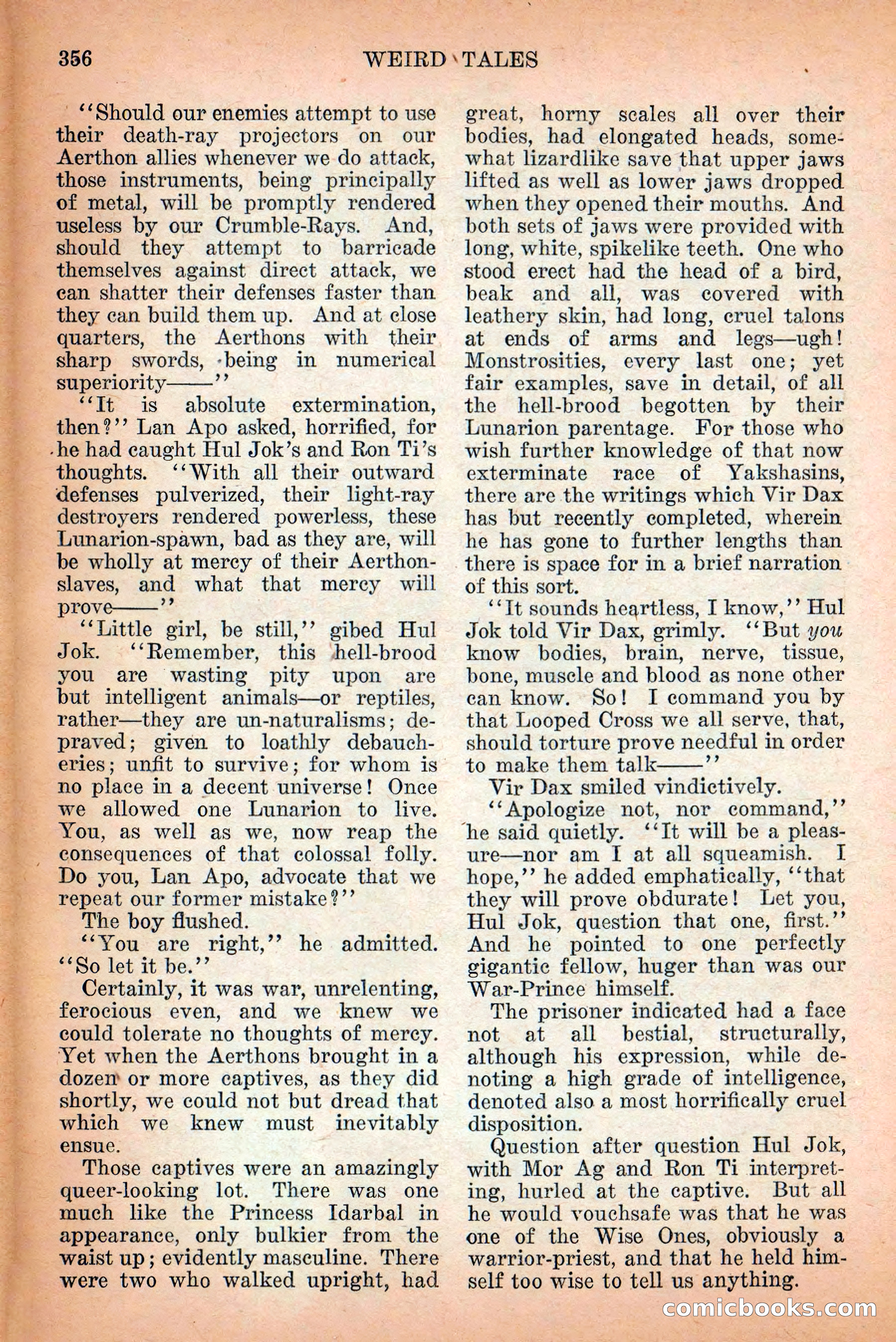 Weird Tales, September 1928 — page 70 of 148