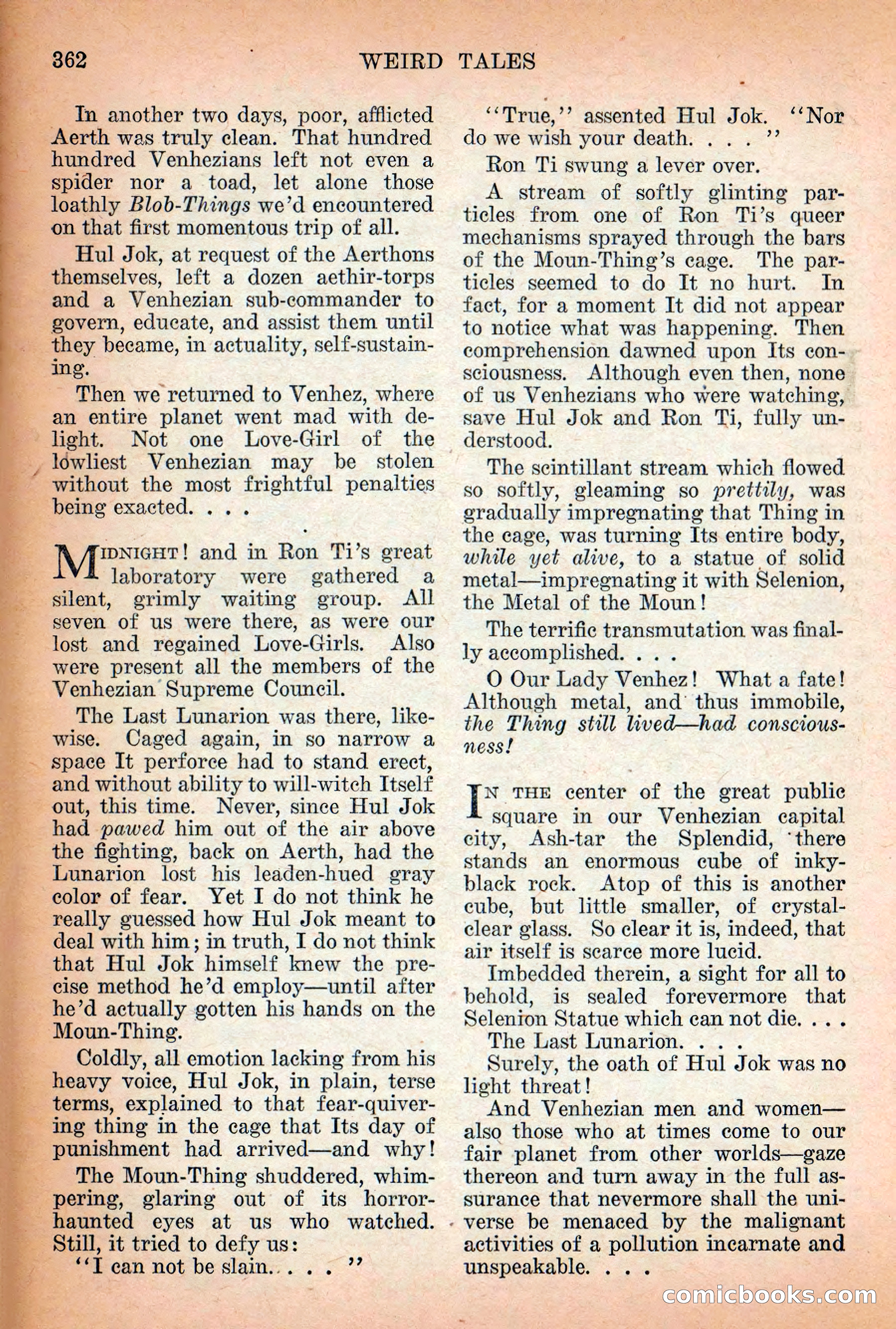 Weird Tales, September 1928 — page 76 of 148
