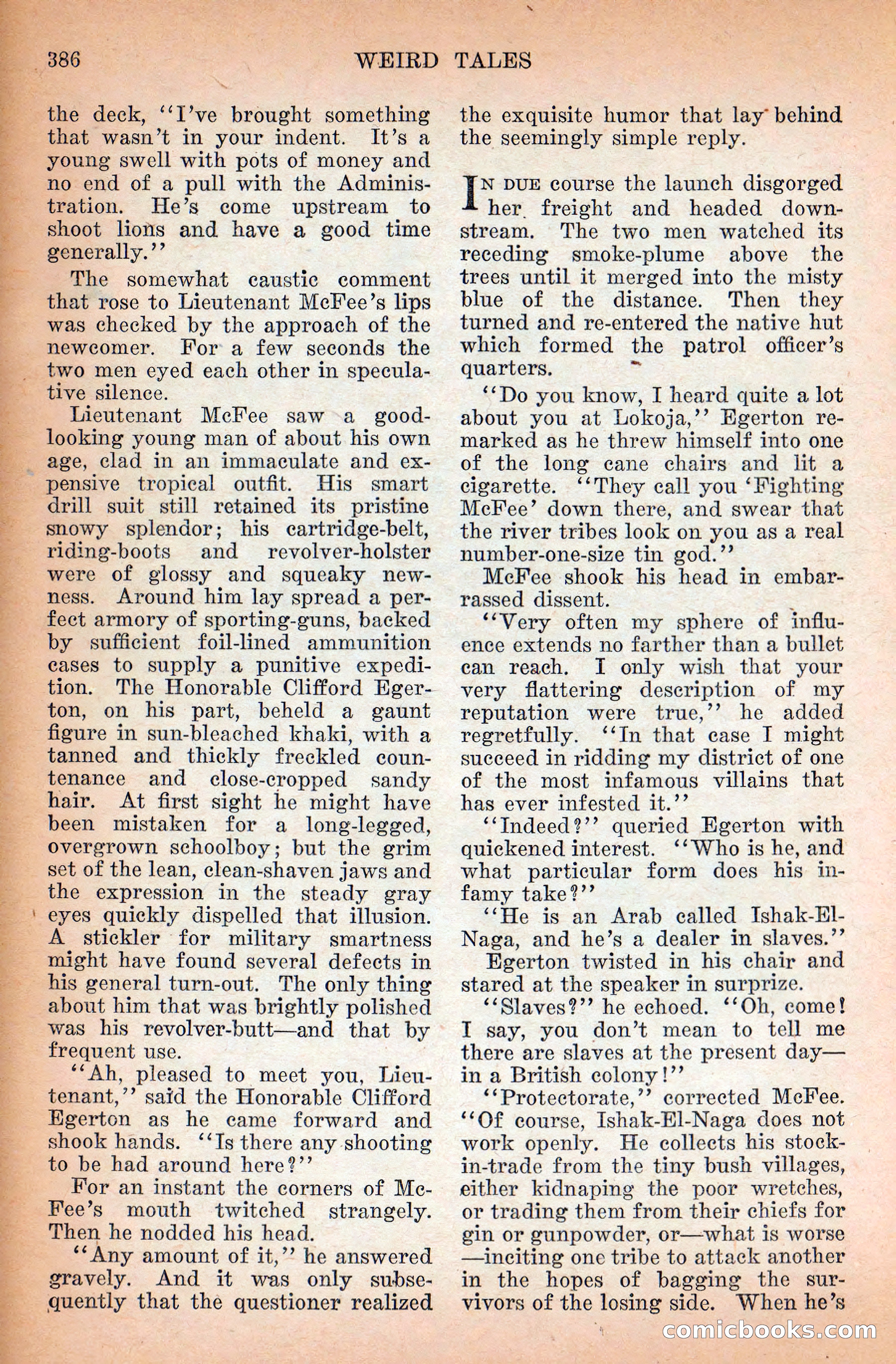 Weird Tales, September 1928 — page 100 of 148