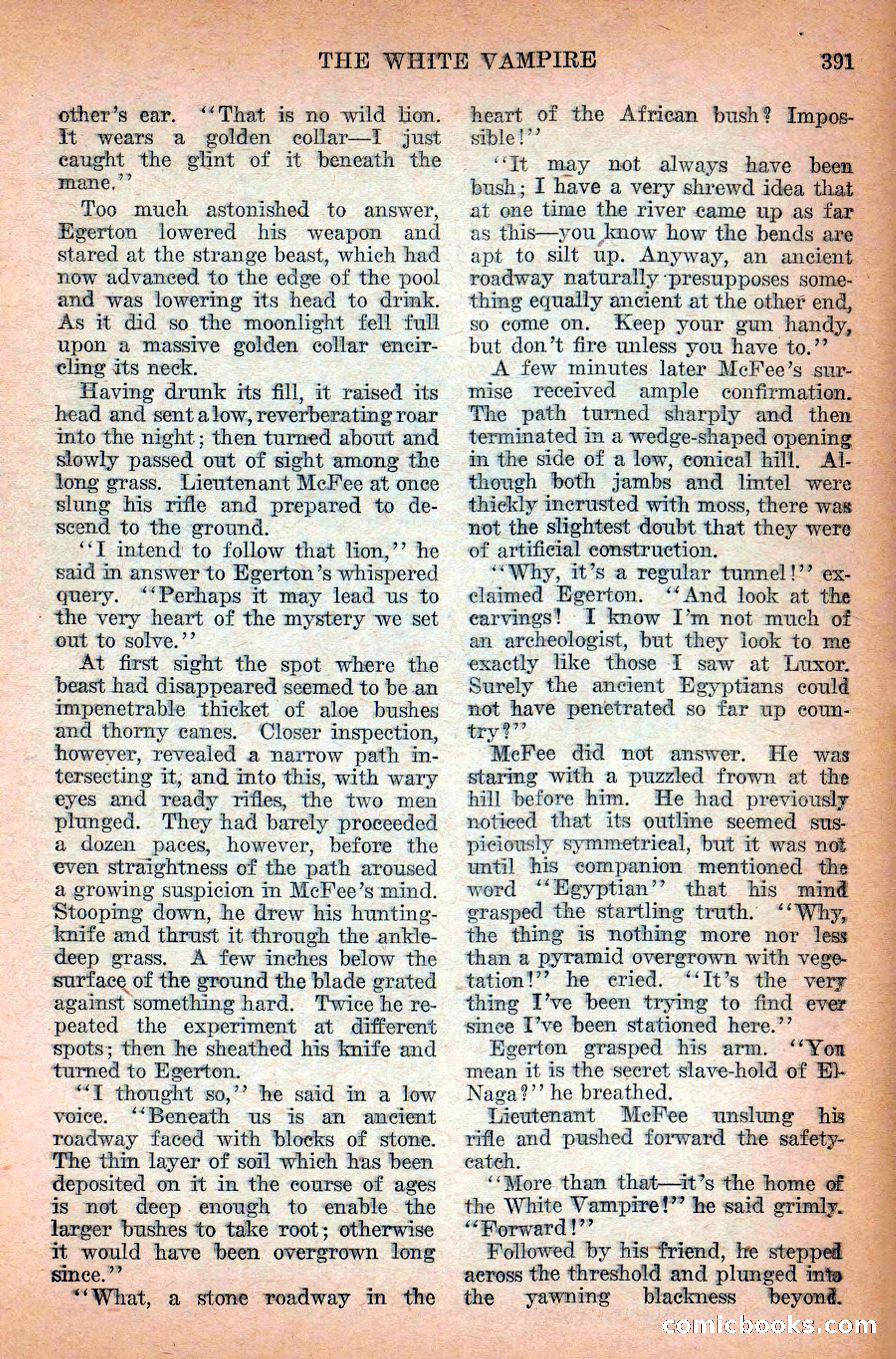 Weird Tales, September 1928 — page 105 of 148