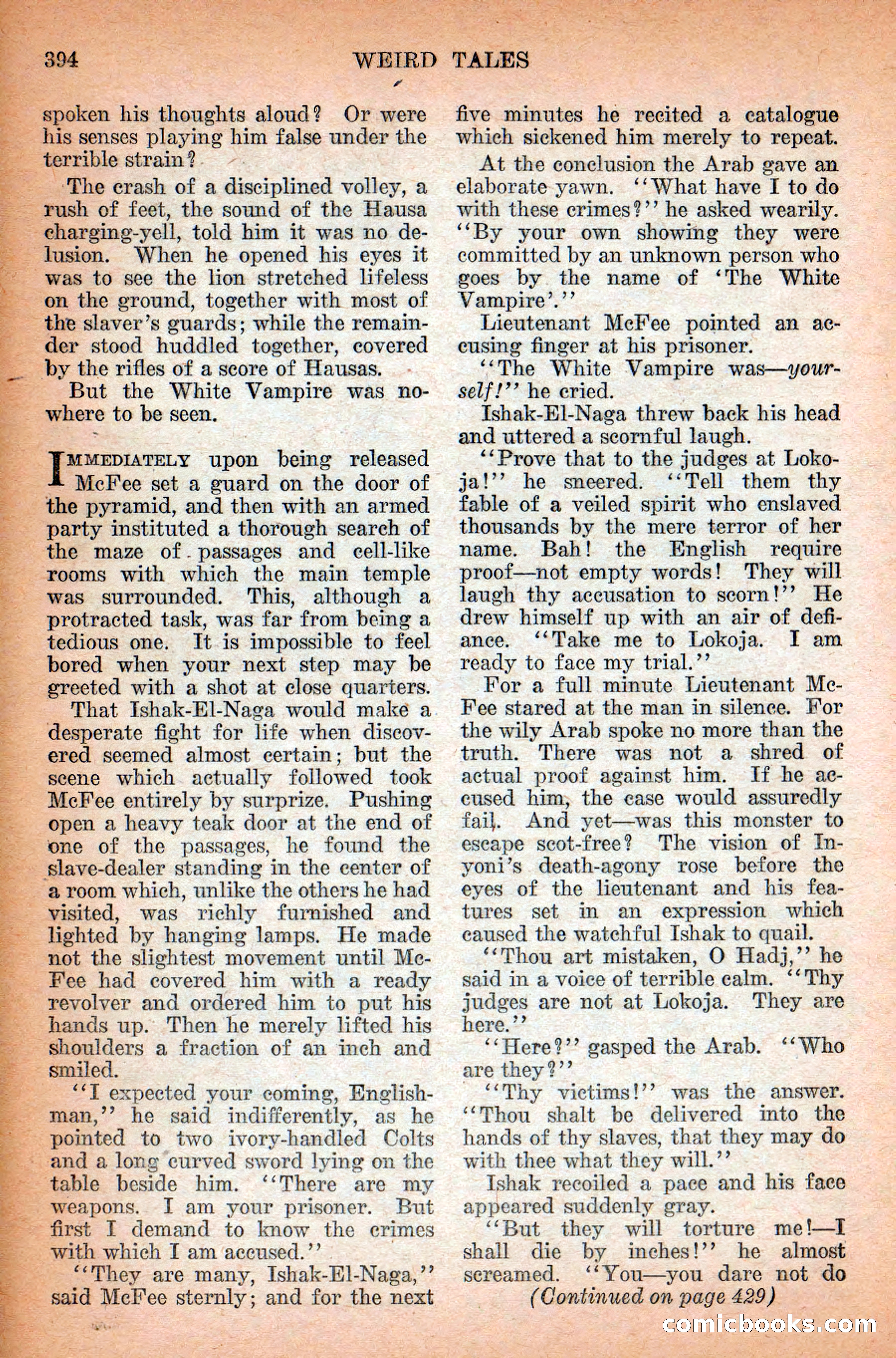 Weird Tales, September 1928 — page 108 of 148