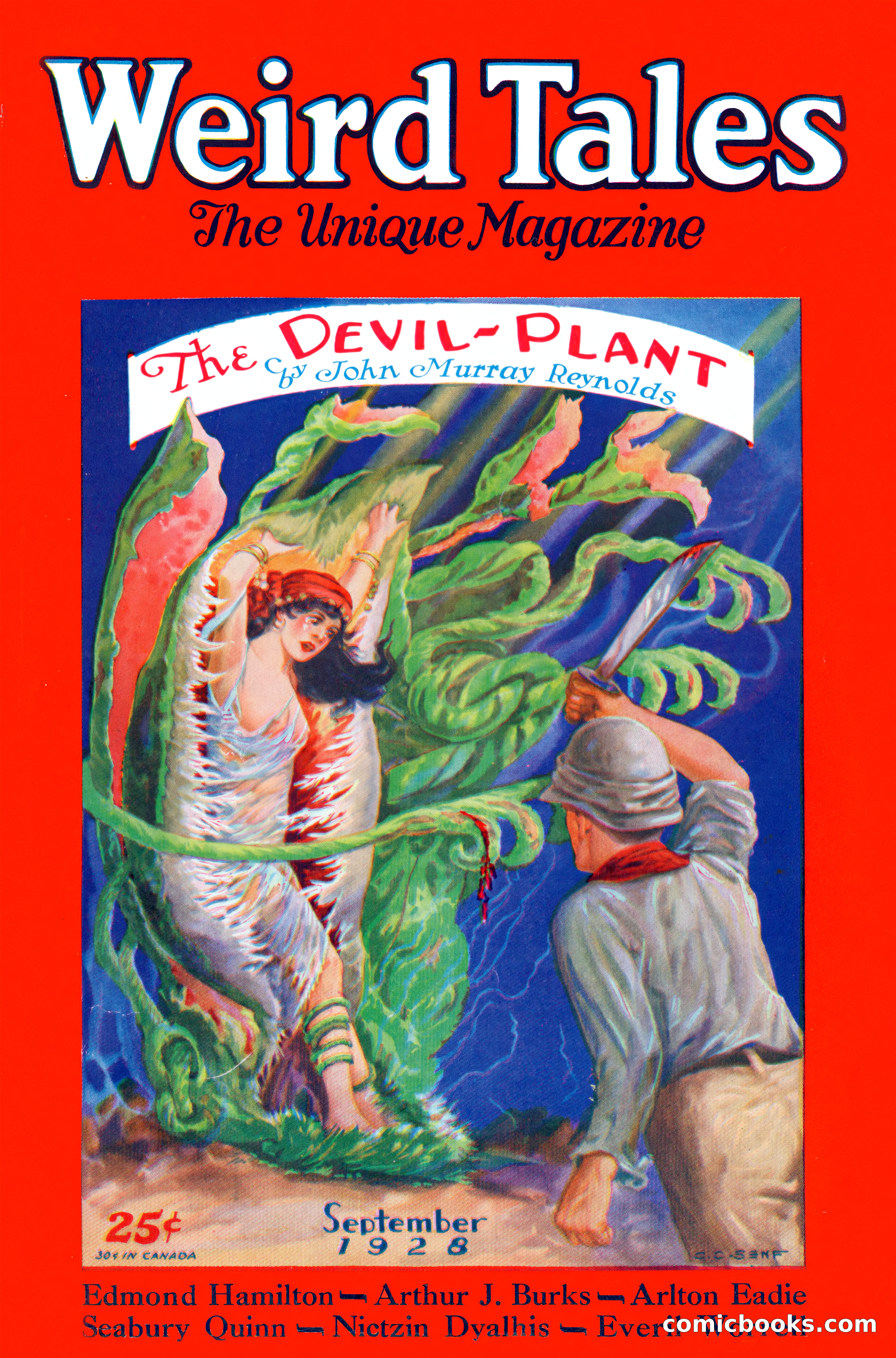 Weird Tales, Vol. 12 No. 3 — page 1 of 148