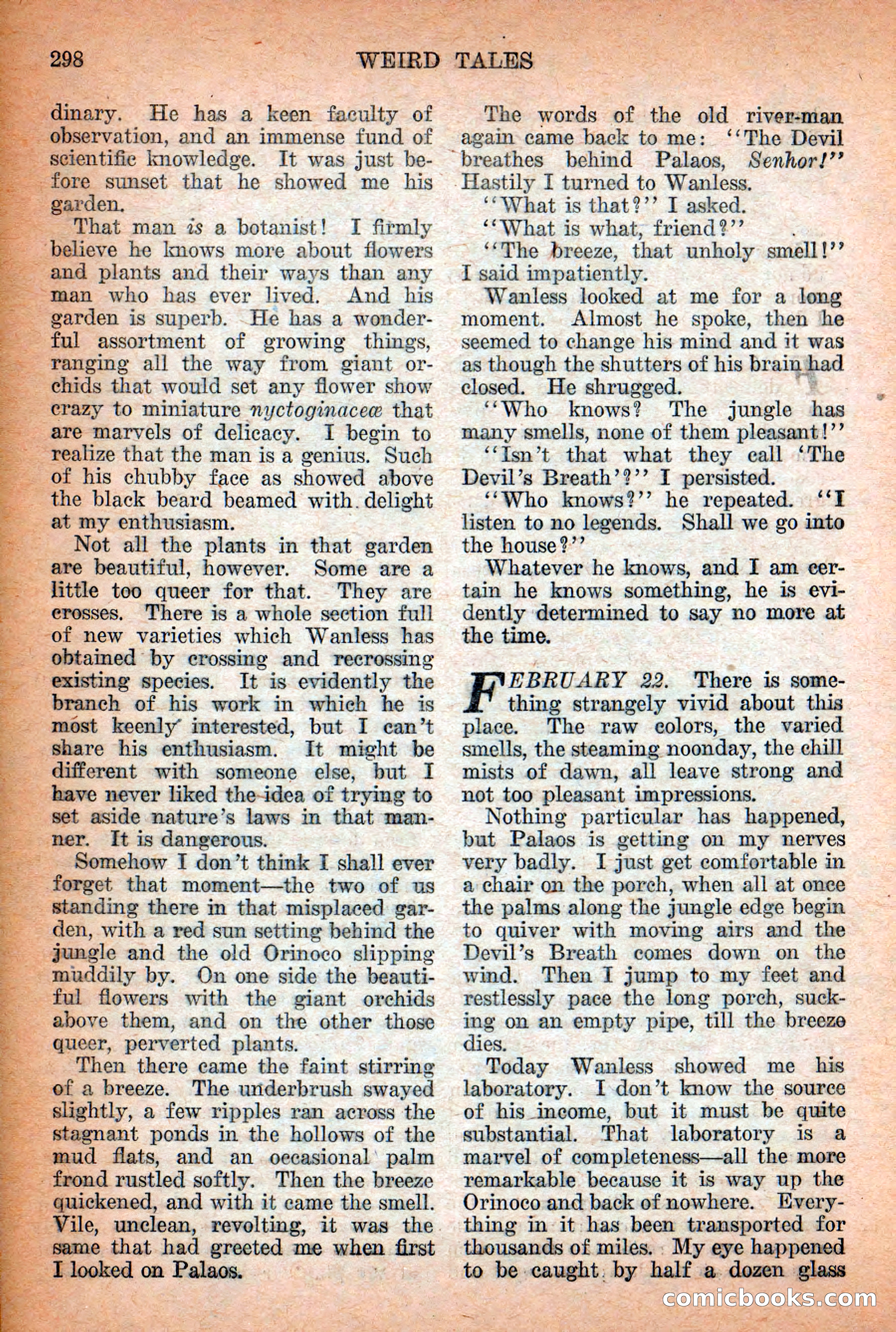 Weird Tales, Vol. 12 No. 3 — page 12 of 148