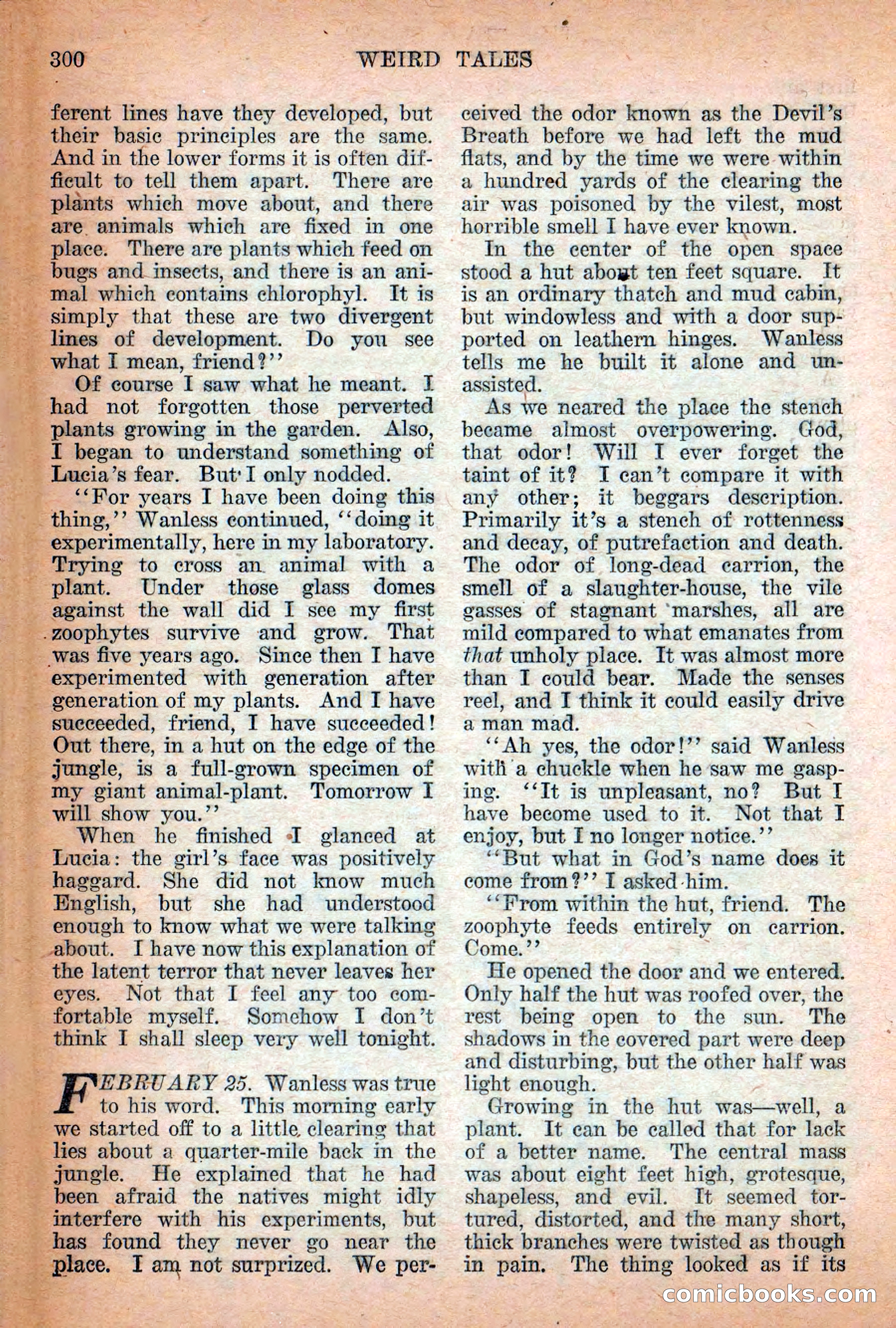 Weird Tales, Vol. 12 No. 3 — page 14 of 148