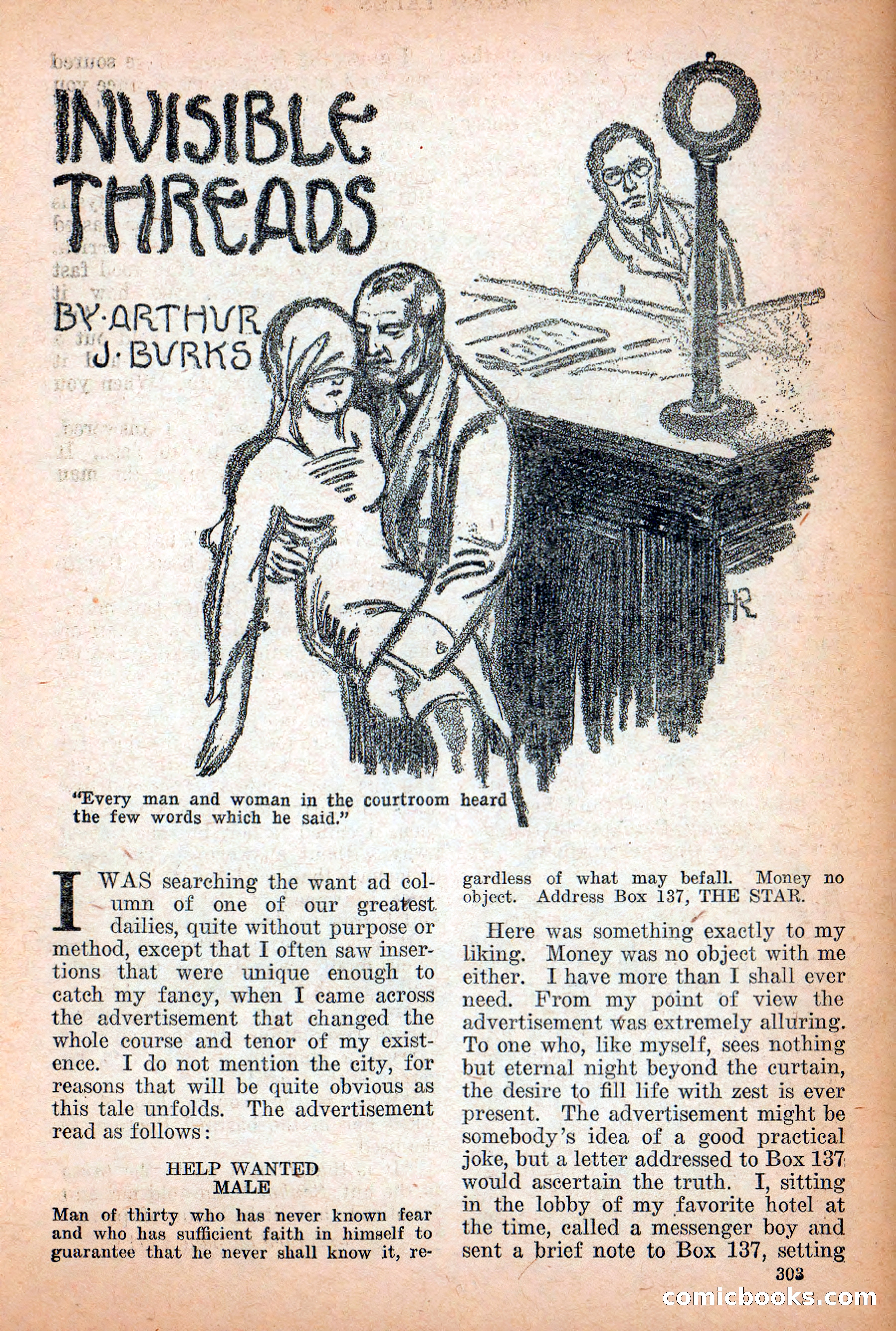 Weird Tales, Vol. 12 No. 3 — page 17 of 148
