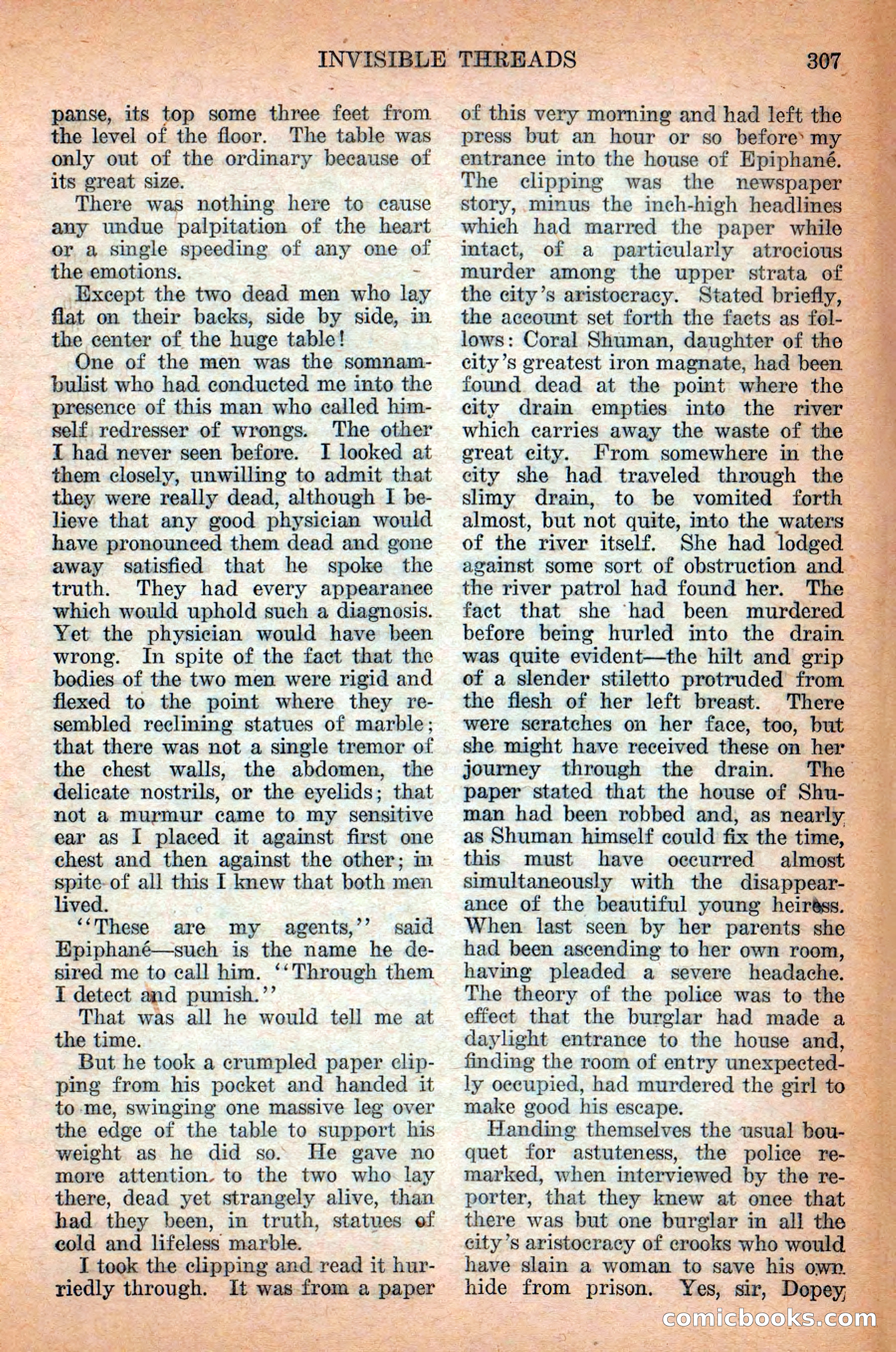 Weird Tales, Vol. 12 No. 3 — page 21 of 148