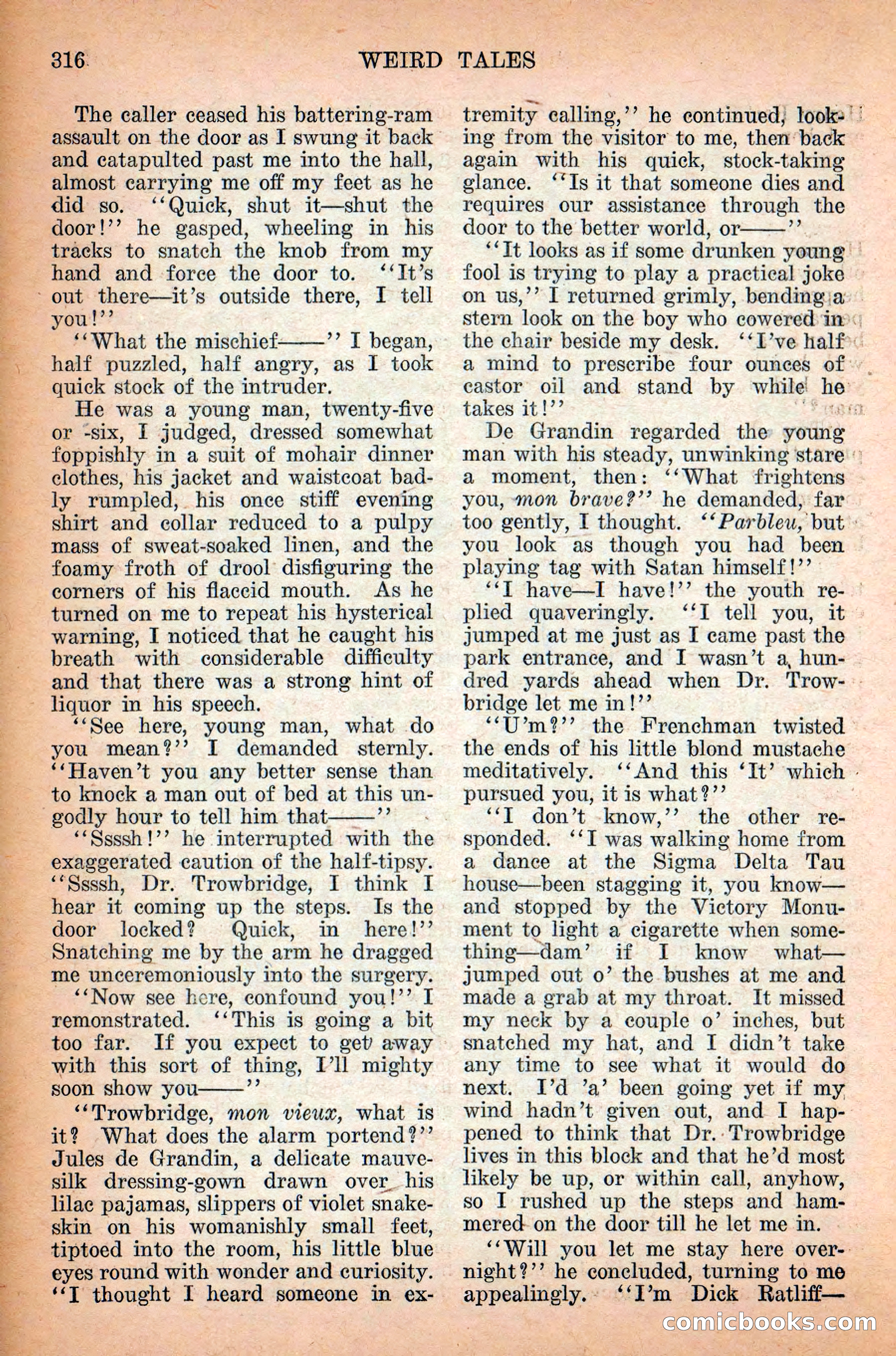 Weird Tales, Vol. 12 No. 3 — page 30 of 148