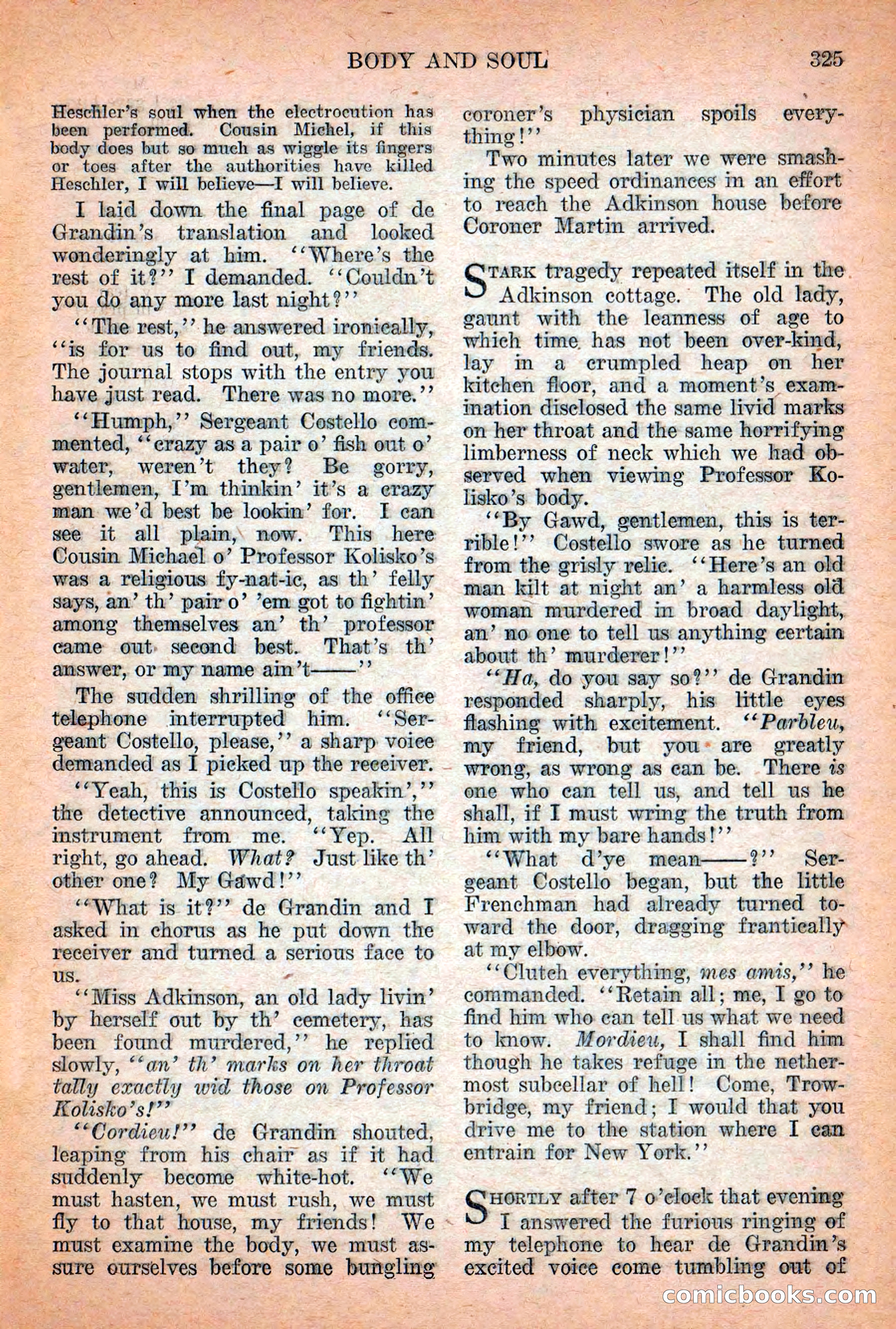 Weird Tales, Vol. 12 No. 3 — page 39 of 148