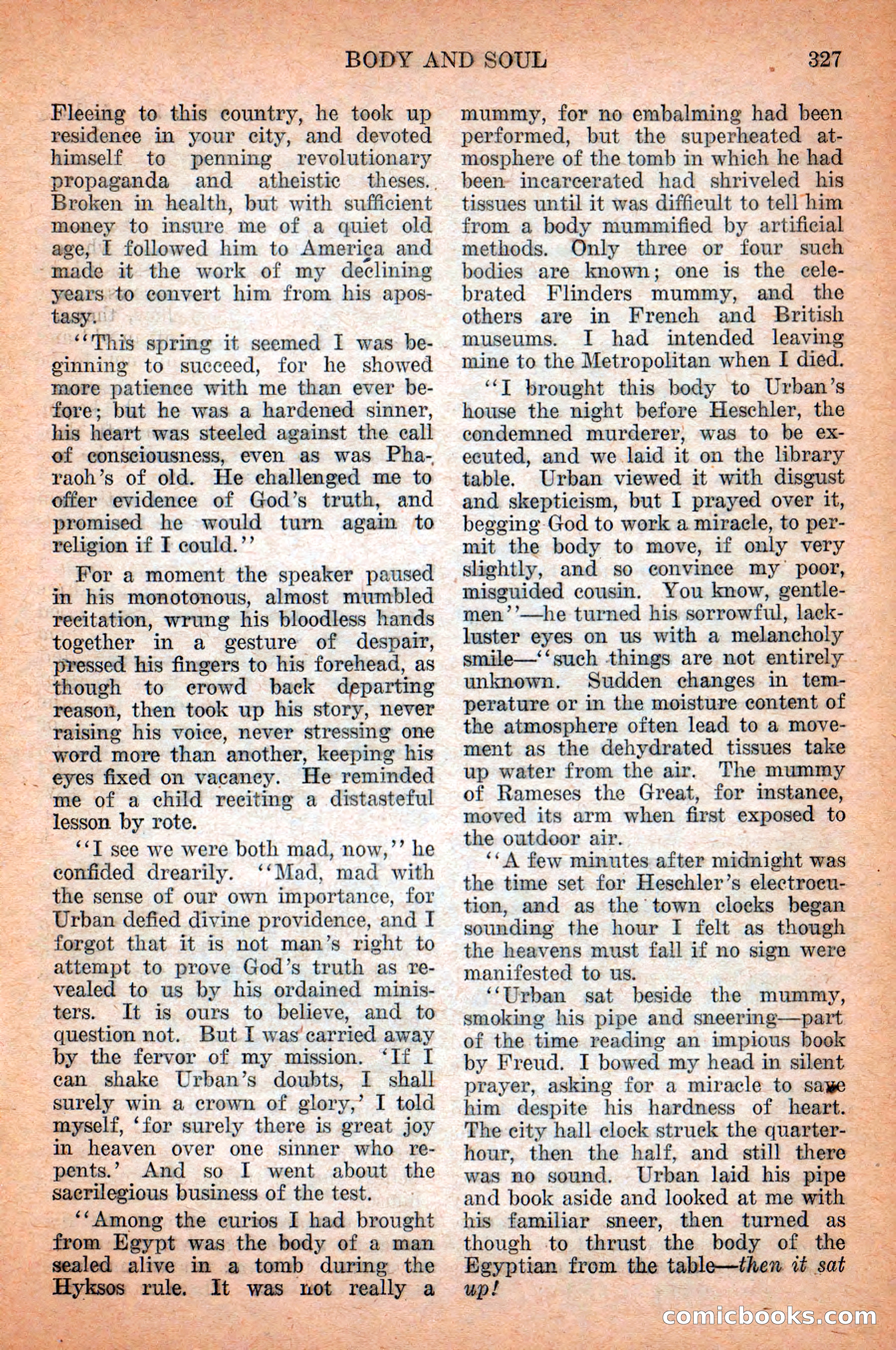 Weird Tales, Vol. 12 No. 3 — page 41 of 148
