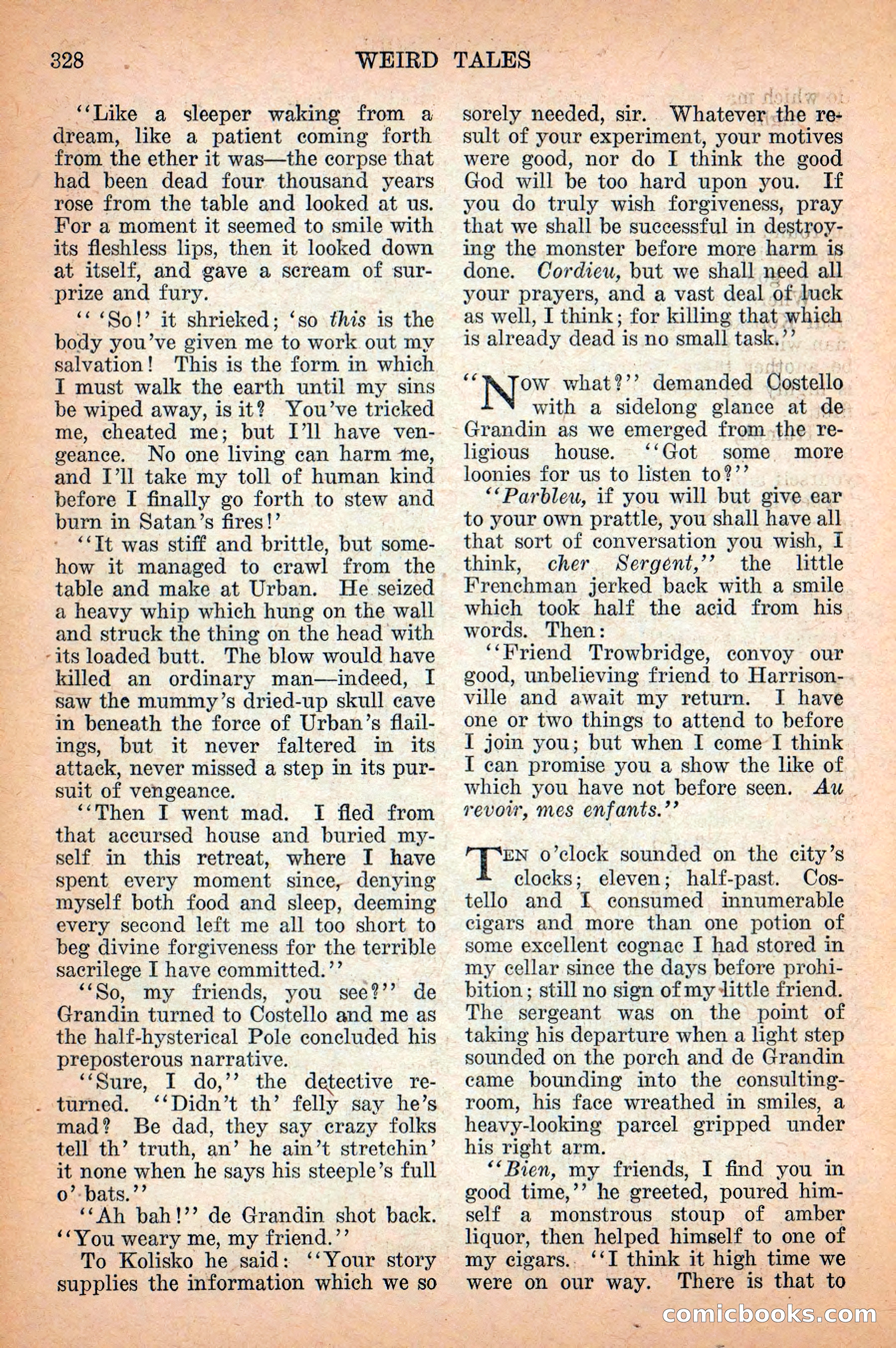 Weird Tales, Vol. 12 No. 3 — page 42 of 148
