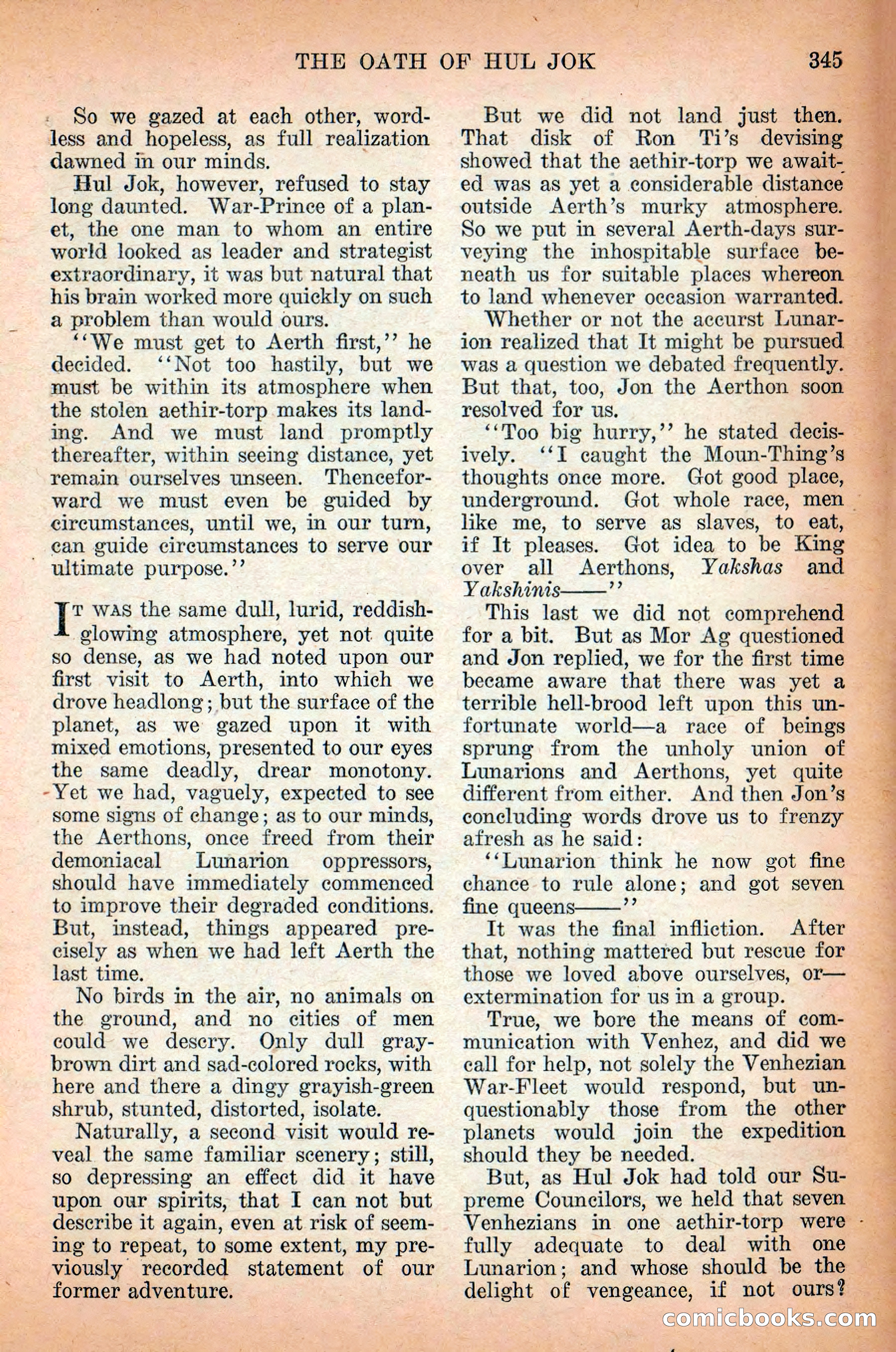 Weird Tales, Vol. 12 No. 3 — page 59 of 148